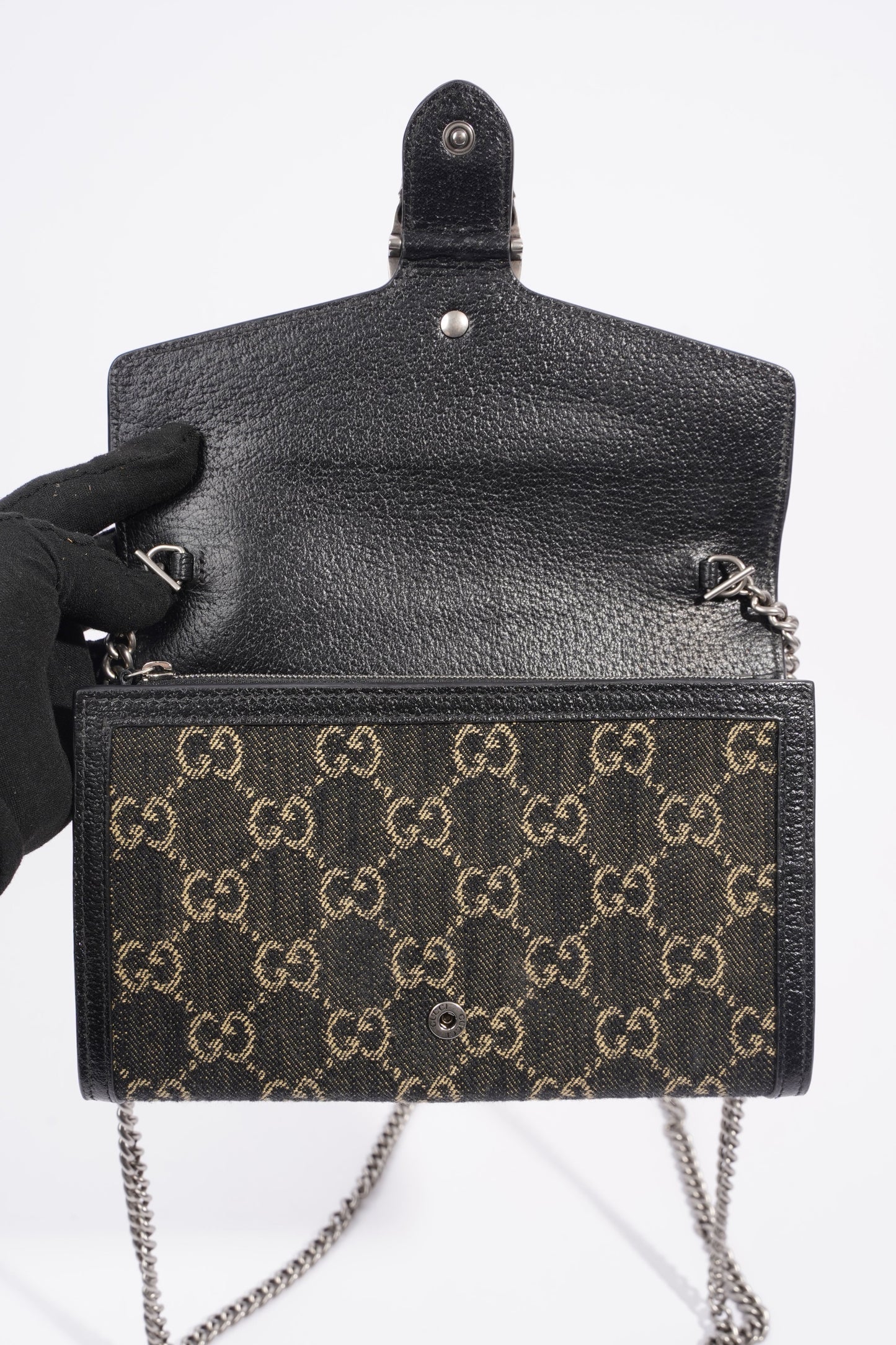 Gucci Dionysus GG Chain Wallet Monogram