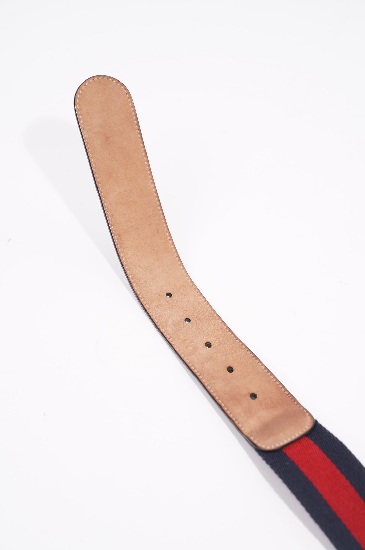Gucci Womens Marmont GG Web Blue / Red / Brown 75cm - 30"