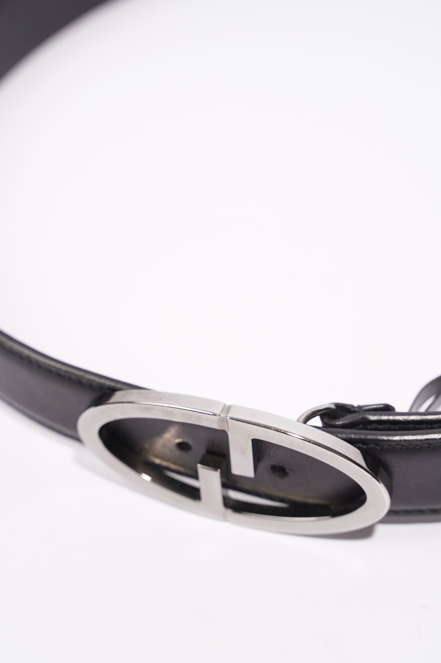 Gucci Womens Belt Black / Silver 85cm - 34"
