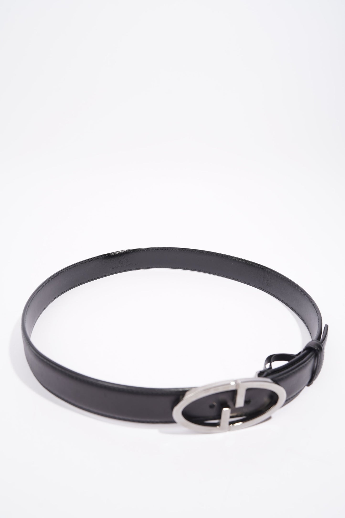 Gucci Womens Belt Black / Silver 85cm - 34"