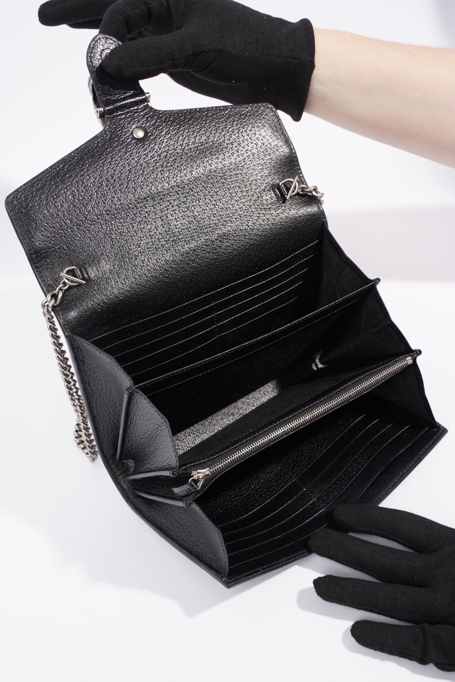 Gucci Dionysus GG Chain Wallet Monogram