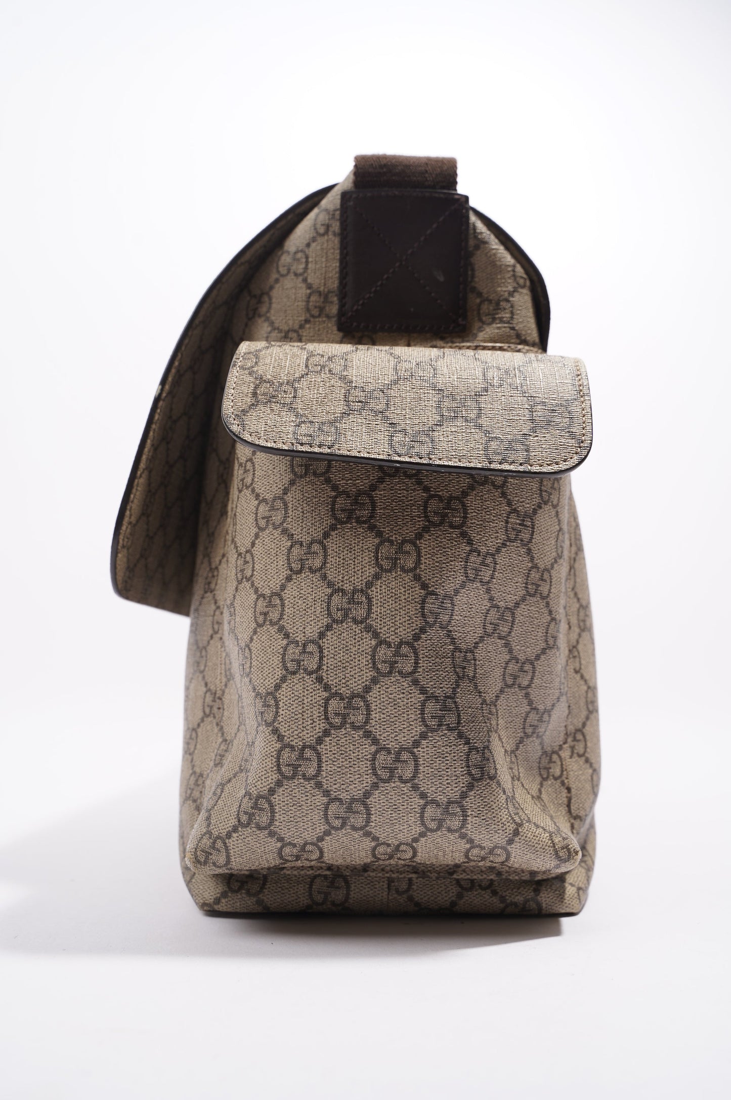 Gucci Womens Changing Bag Brown Canvas