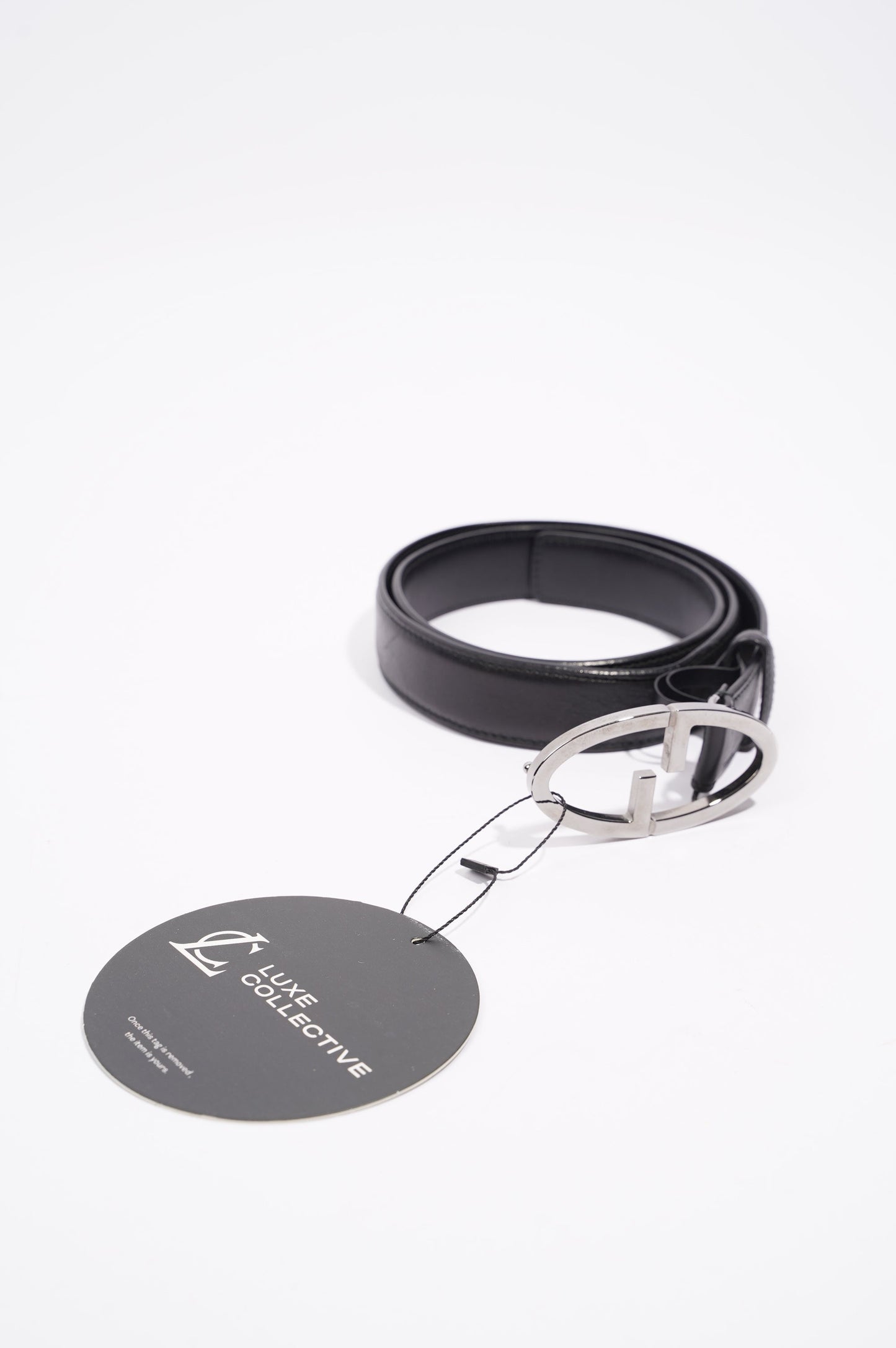 Gucci Womens Belt Black / Silver 85cm - 34"