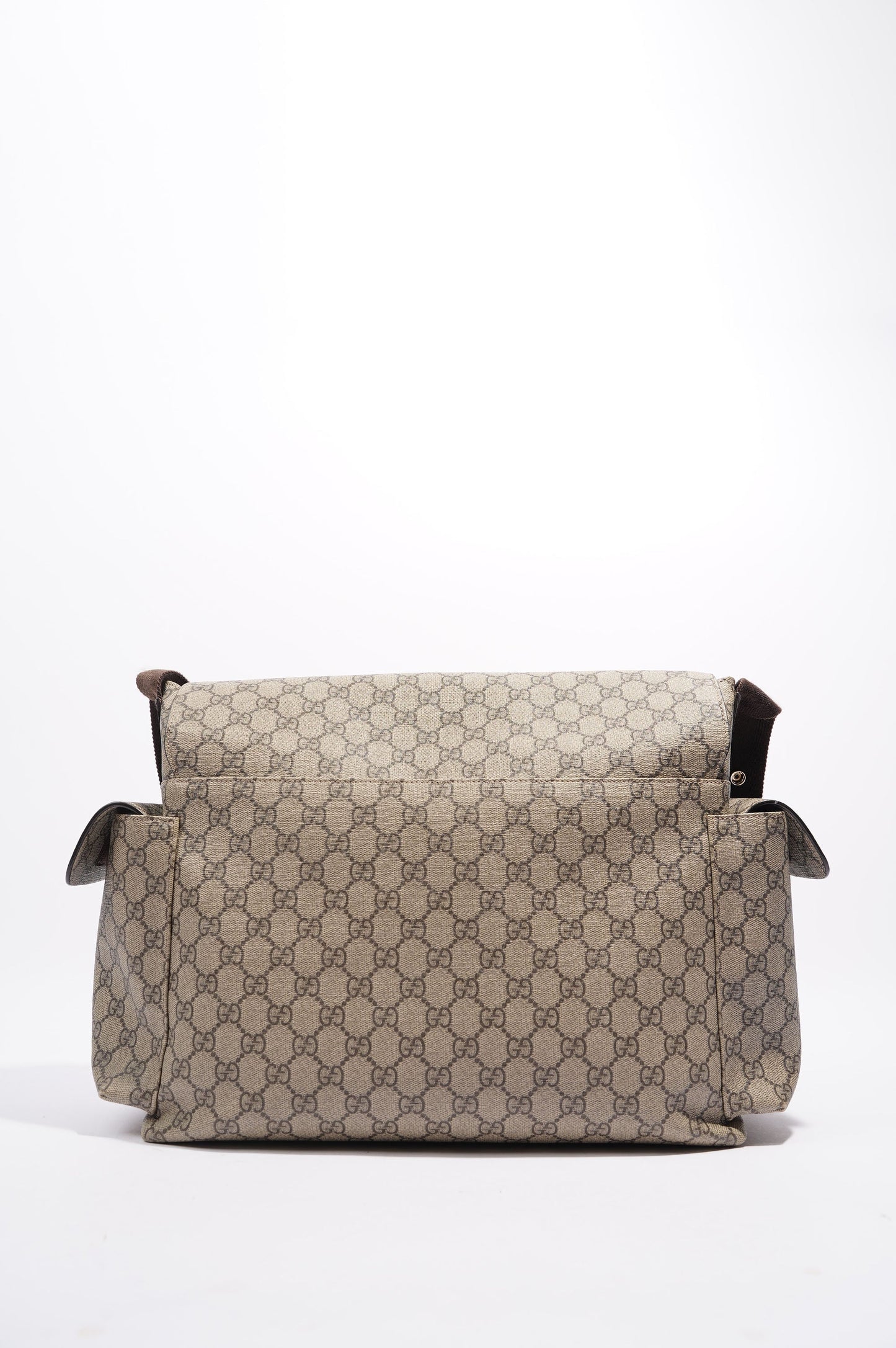 Gucci Womens Changing Bag Brown Canvas