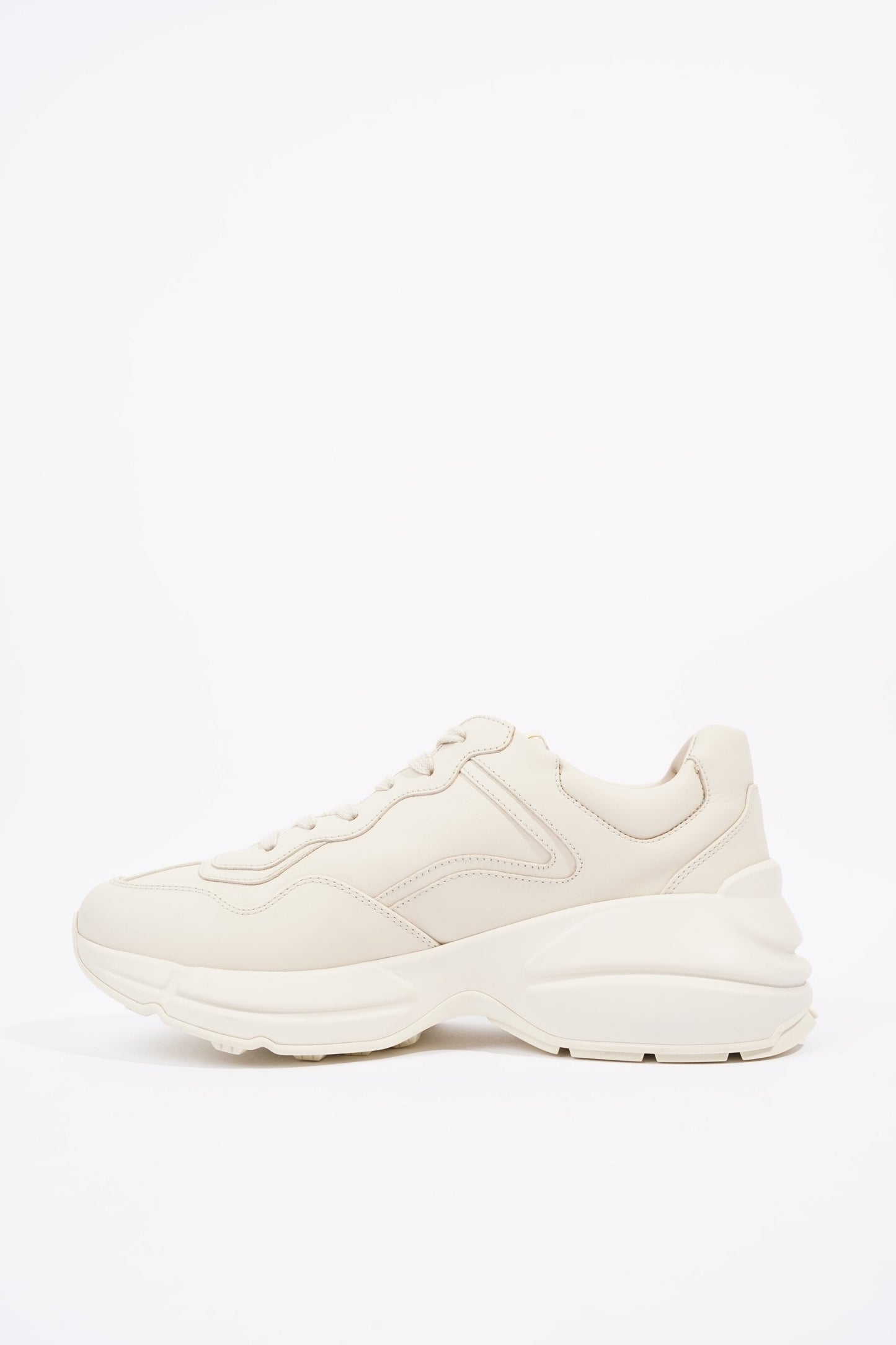 Gucci Womens Rhyton Logo Beige EU 39 / UK 6