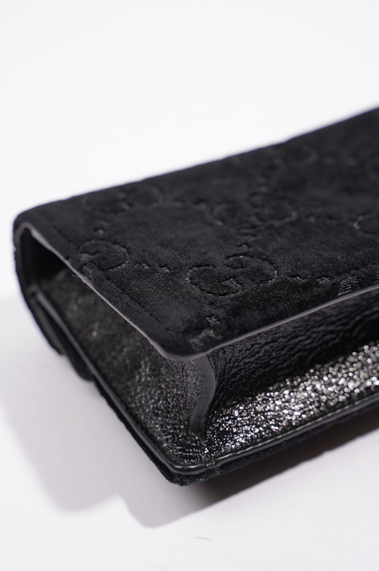 Gucci Womens Dionysus Black Velvet Super Mini