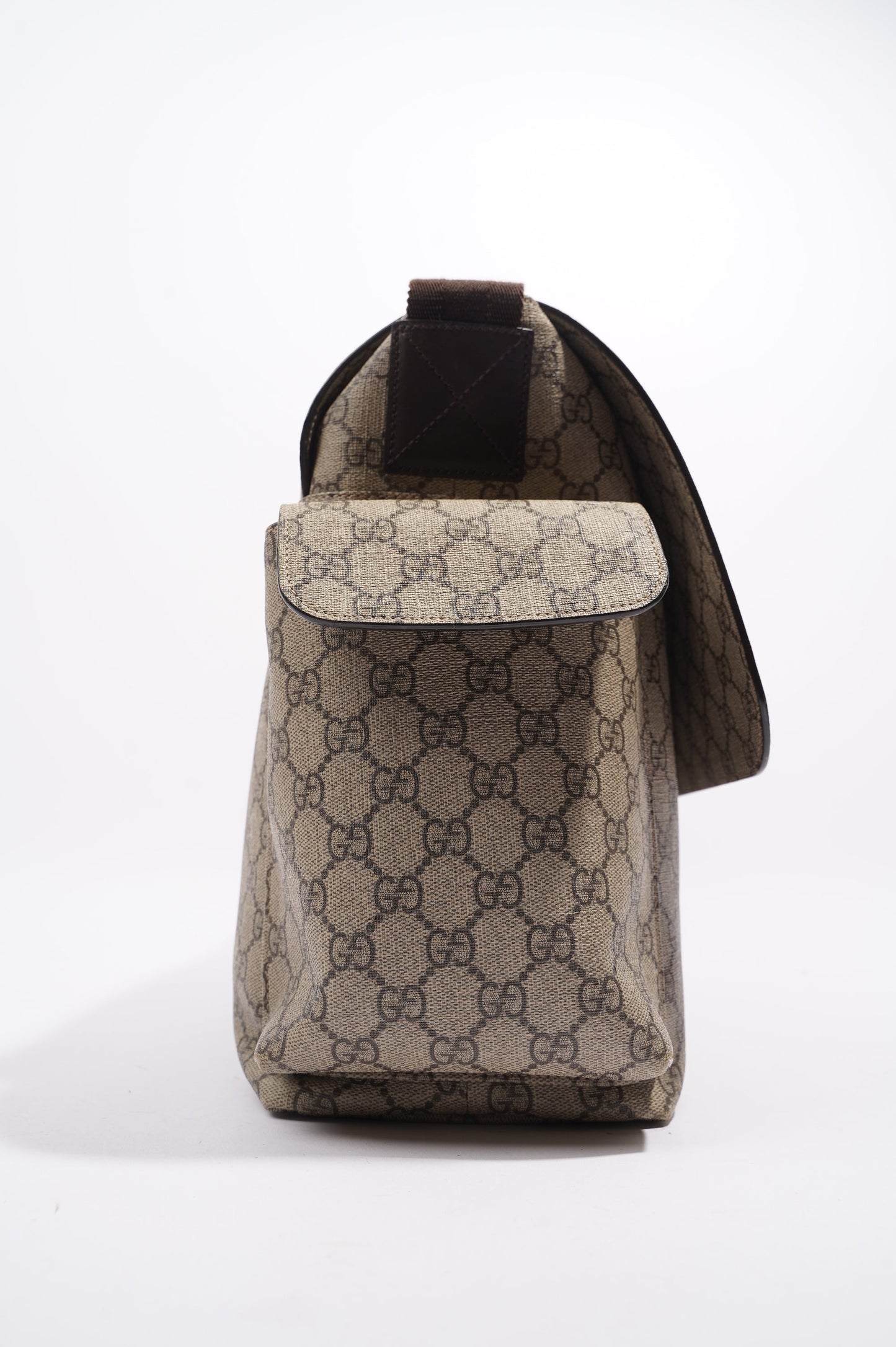 Gucci Womens Changing Bag Brown Canvas