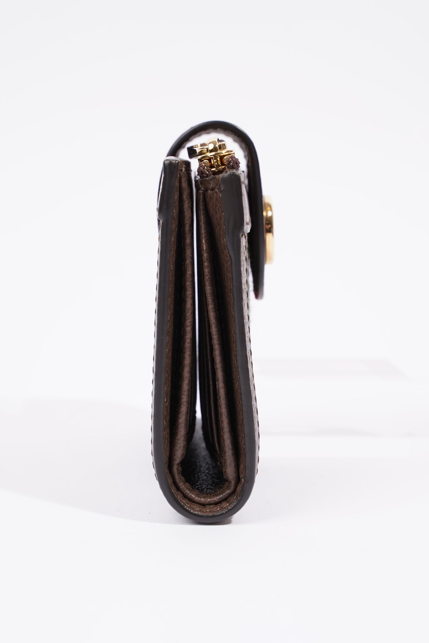 Gucci Ophidia GG-jacquard Web-stripe zipped wallet Monogram / Green / Red Canvas