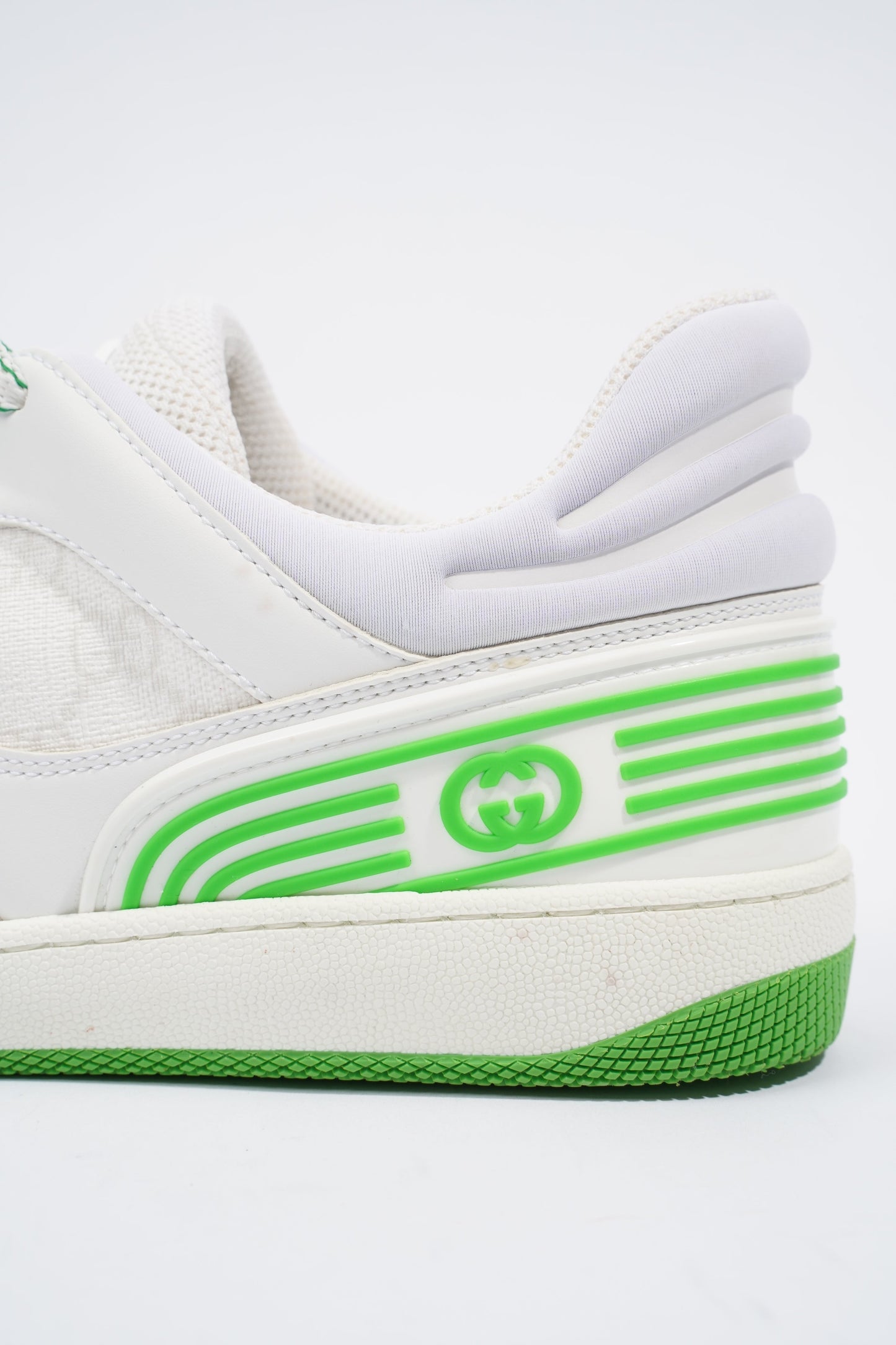 Gucci Basket Sneaker White / Green EU 43.5 / UK 9.5