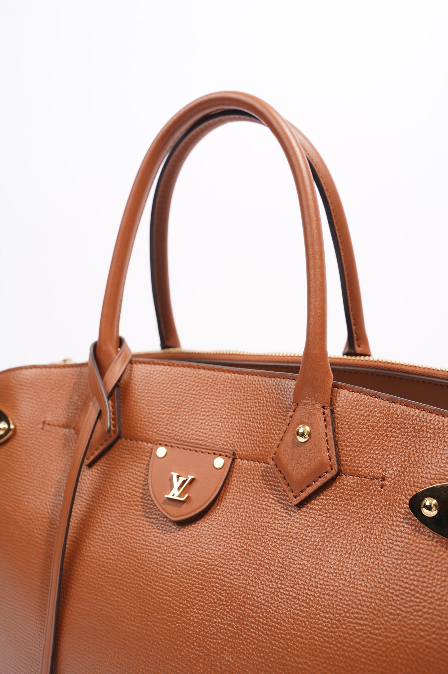 Louis Vuitton All Set Bag Brown Leather