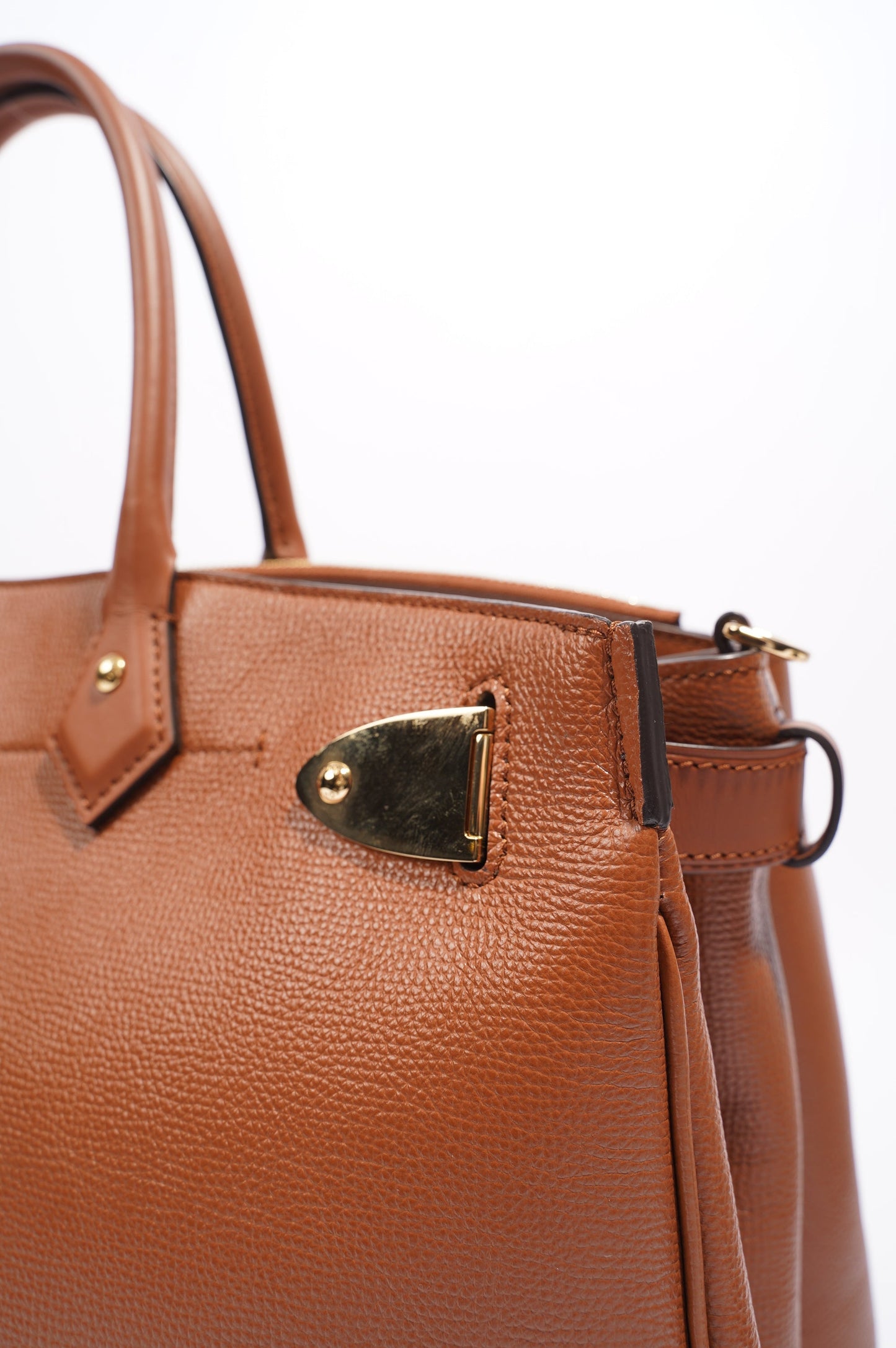 Louis Vuitton All Set Bag Brown Leather