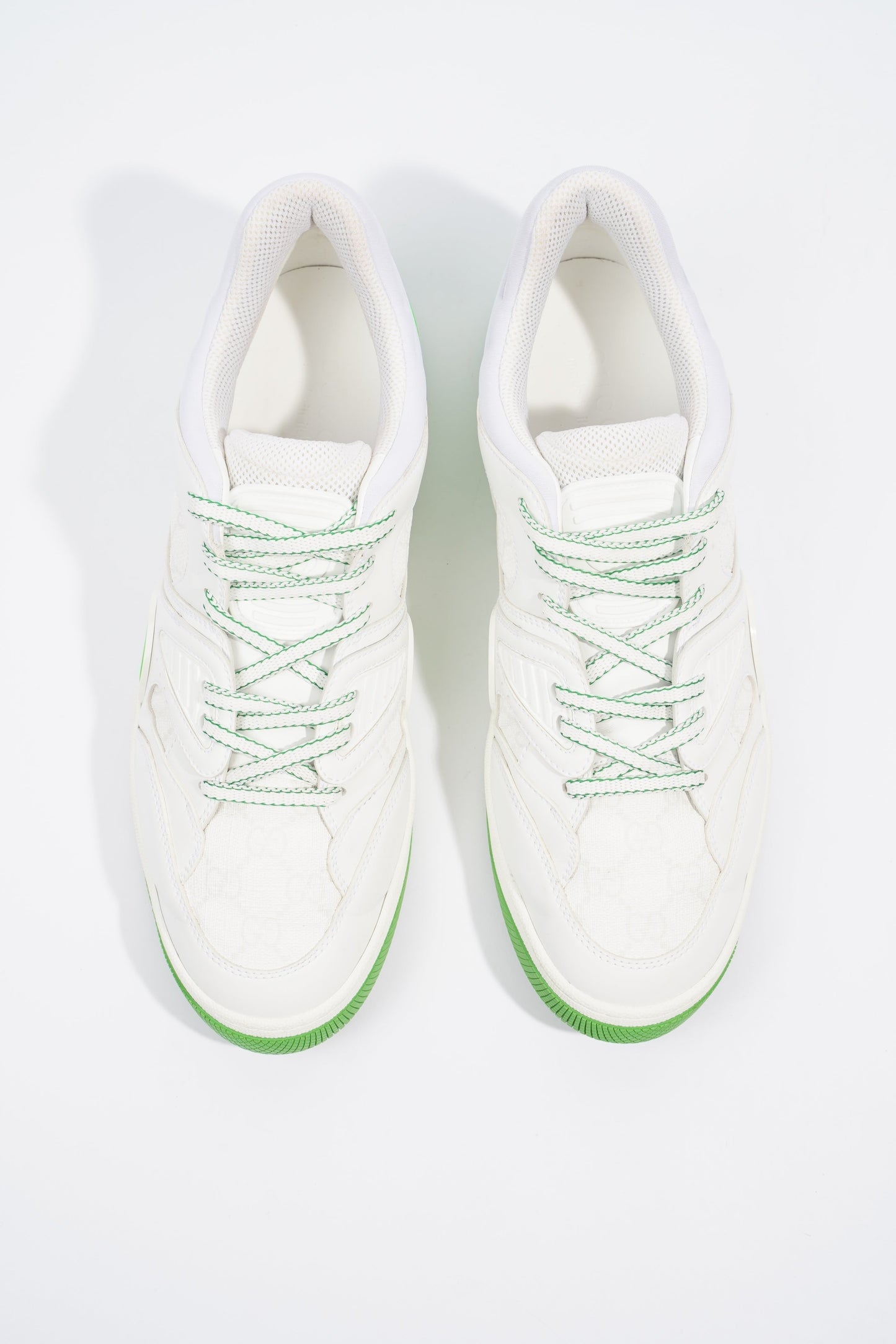 Gucci Basket Sneaker White / Green EU 43.5 / UK 9.5
