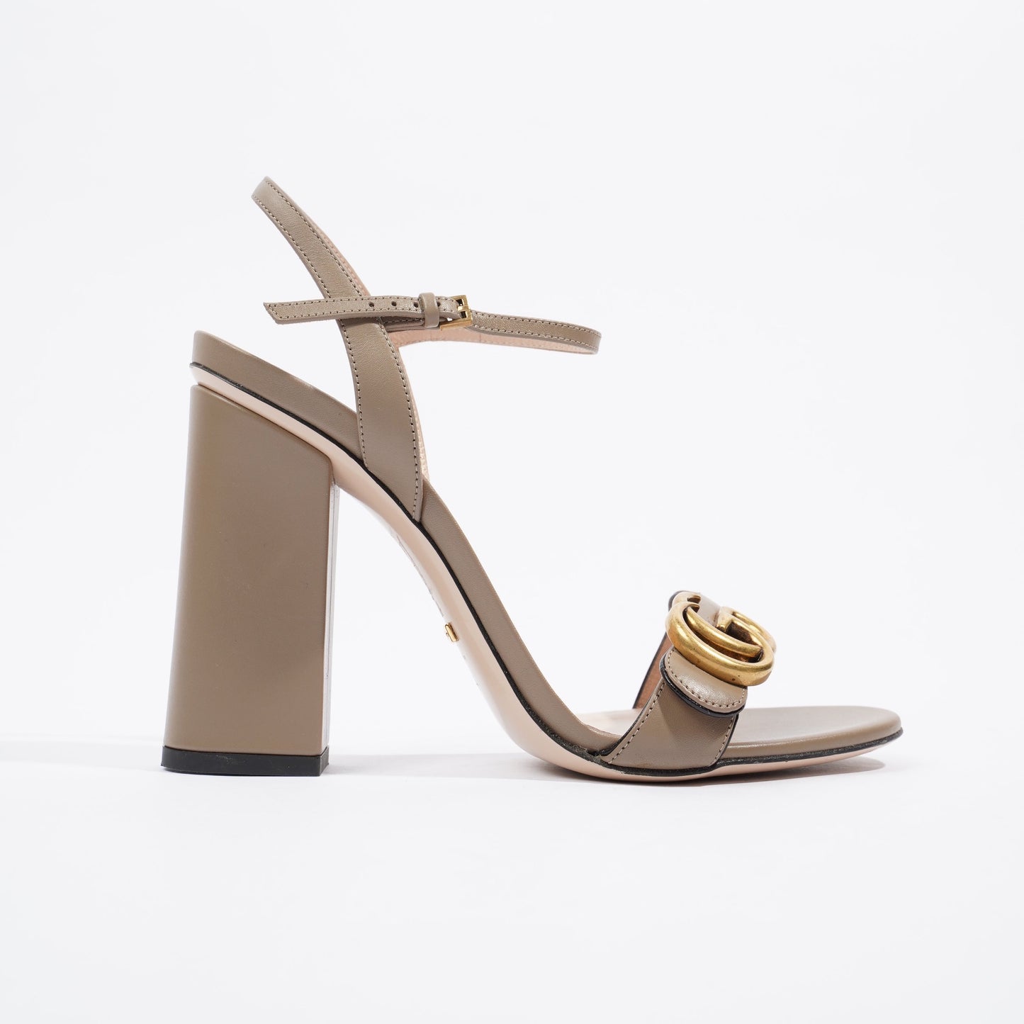 Gucci Marmont Sandal Taupe EU 38 / UK 5
