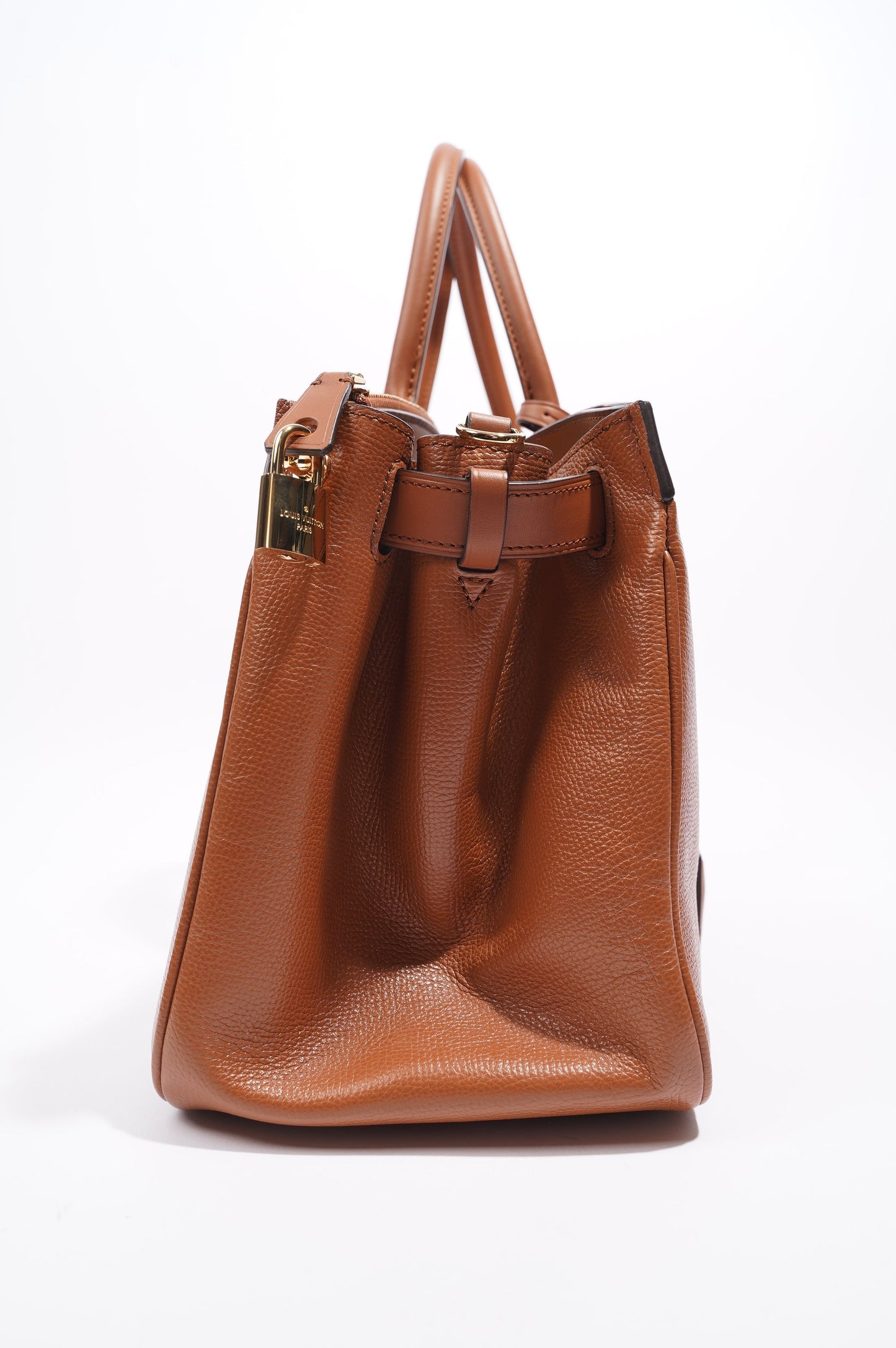Louis Vuitton All Set Bag Brown Leather