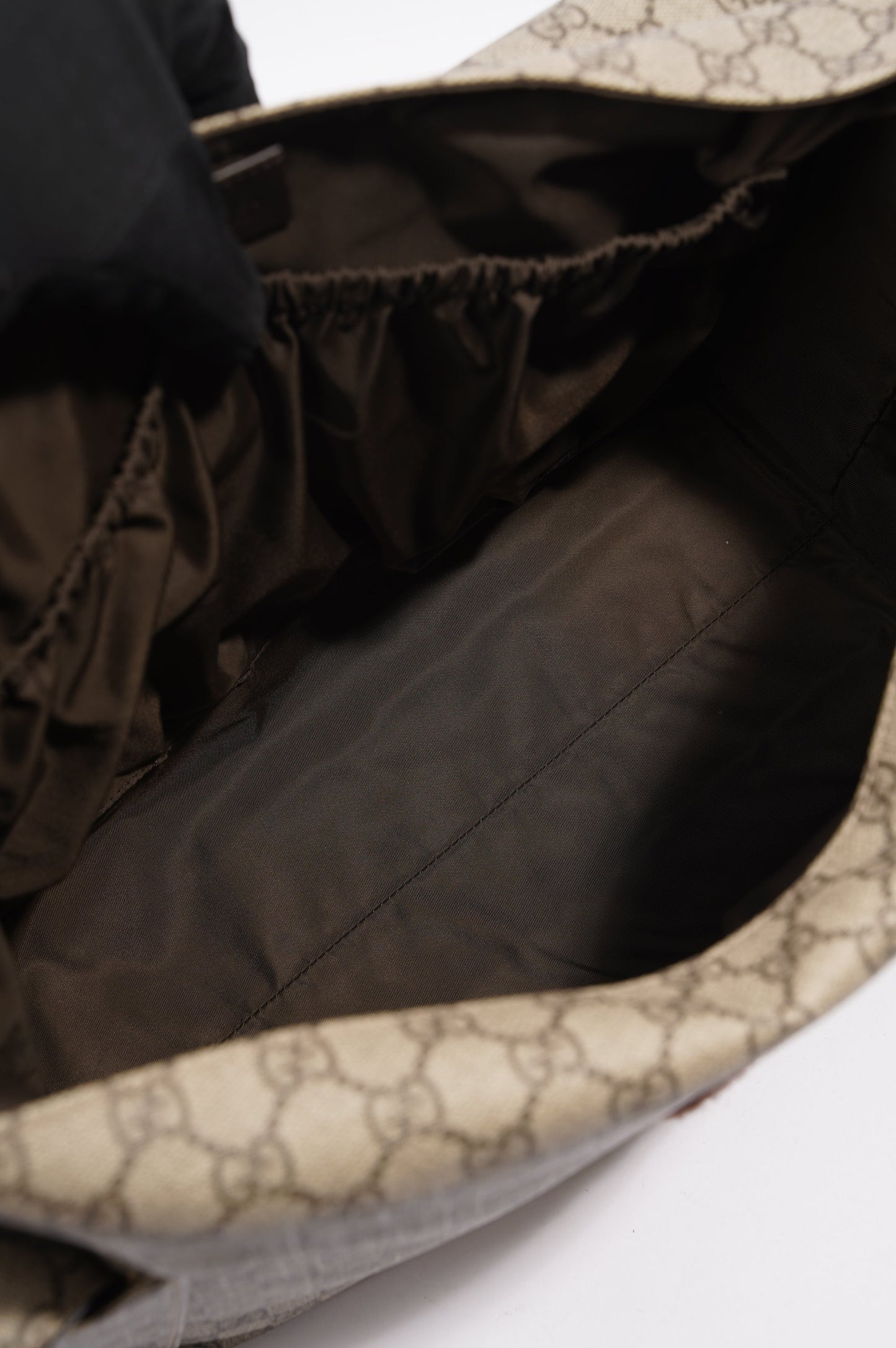 Gucci Womens Changing Bag Brown Canvas
