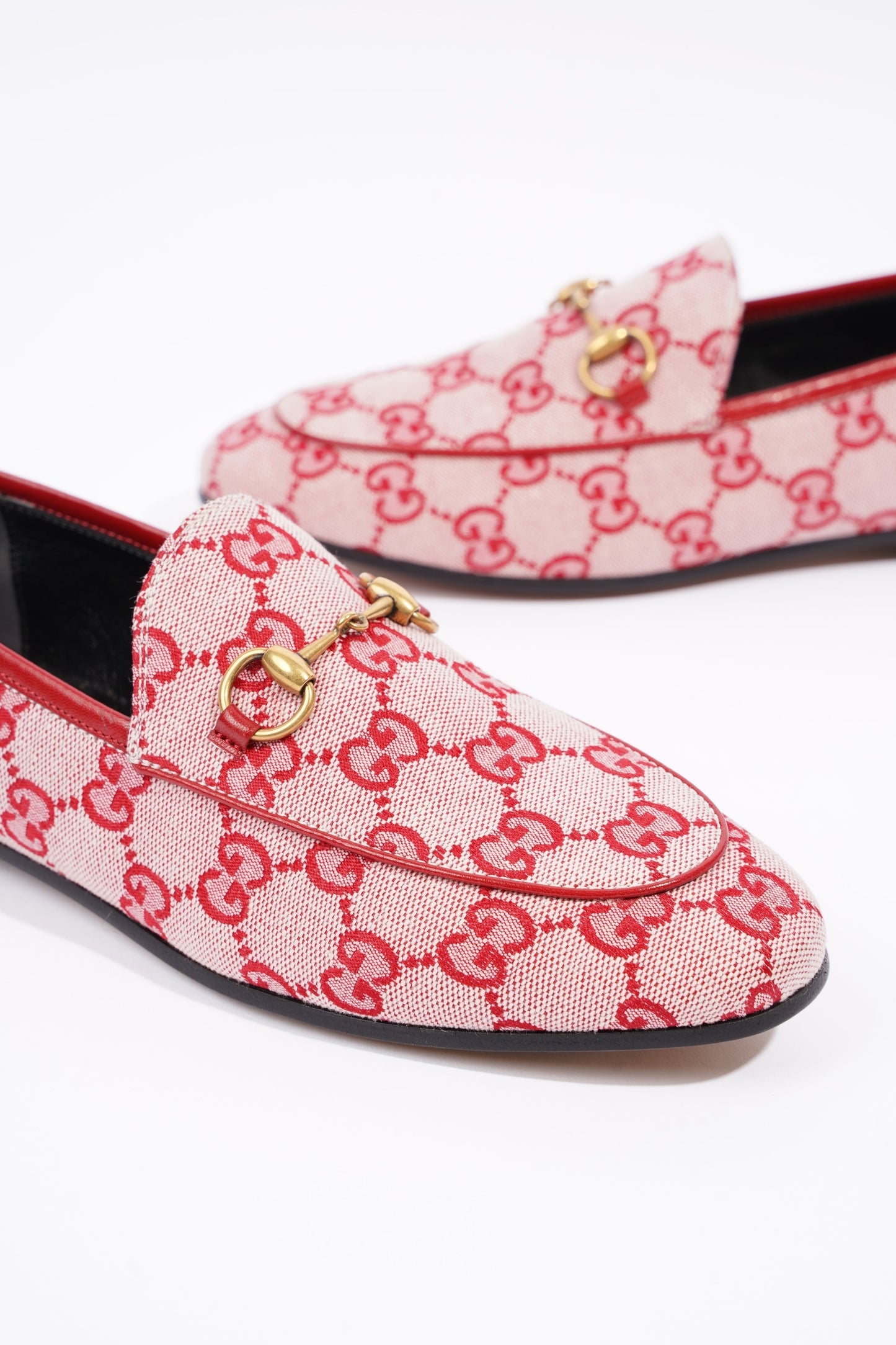 Gucci Womens Jordan Loafer Red EU 36.5 / UK 3.5