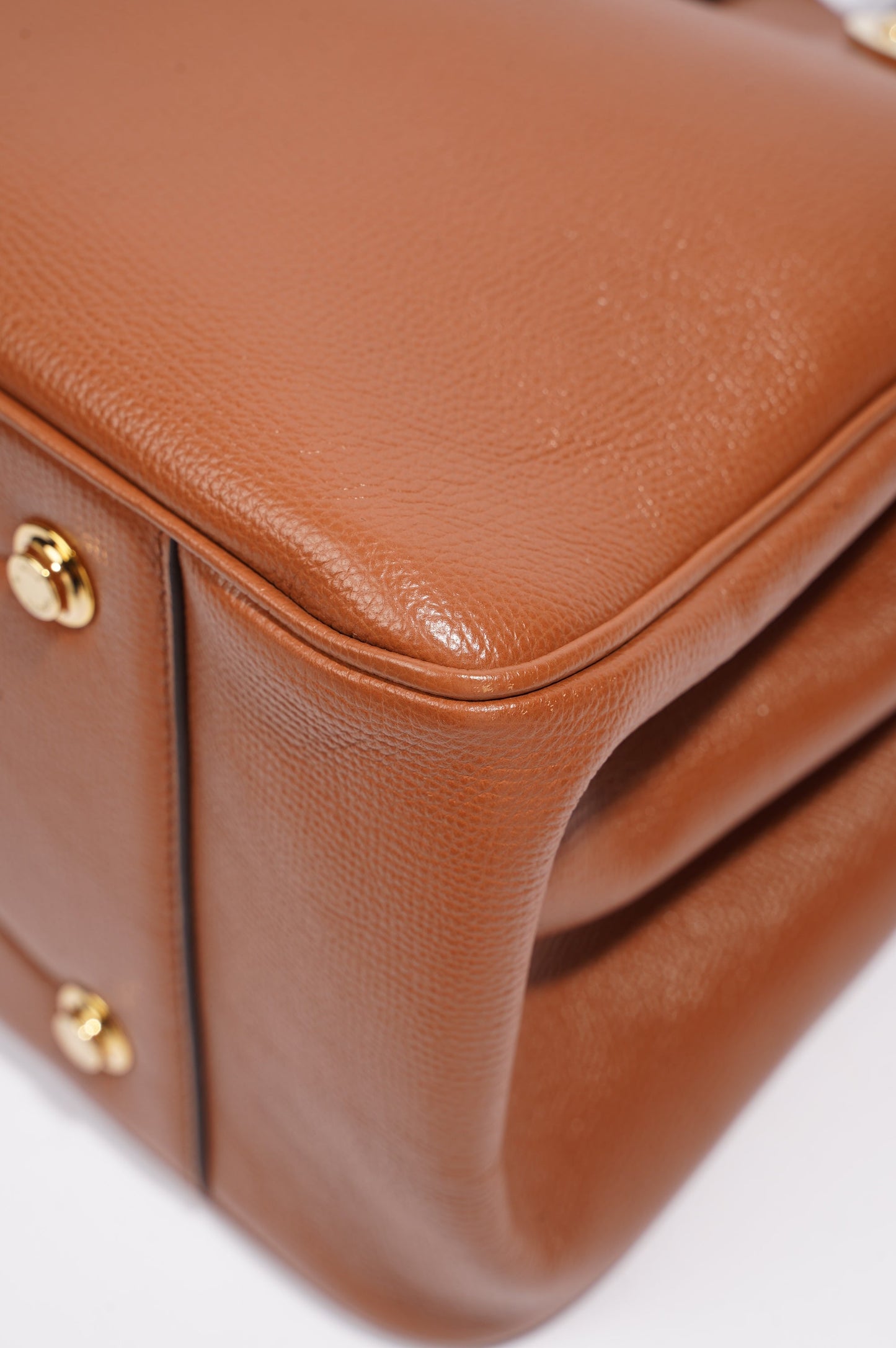 Louis Vuitton All Set Bag Brown Leather