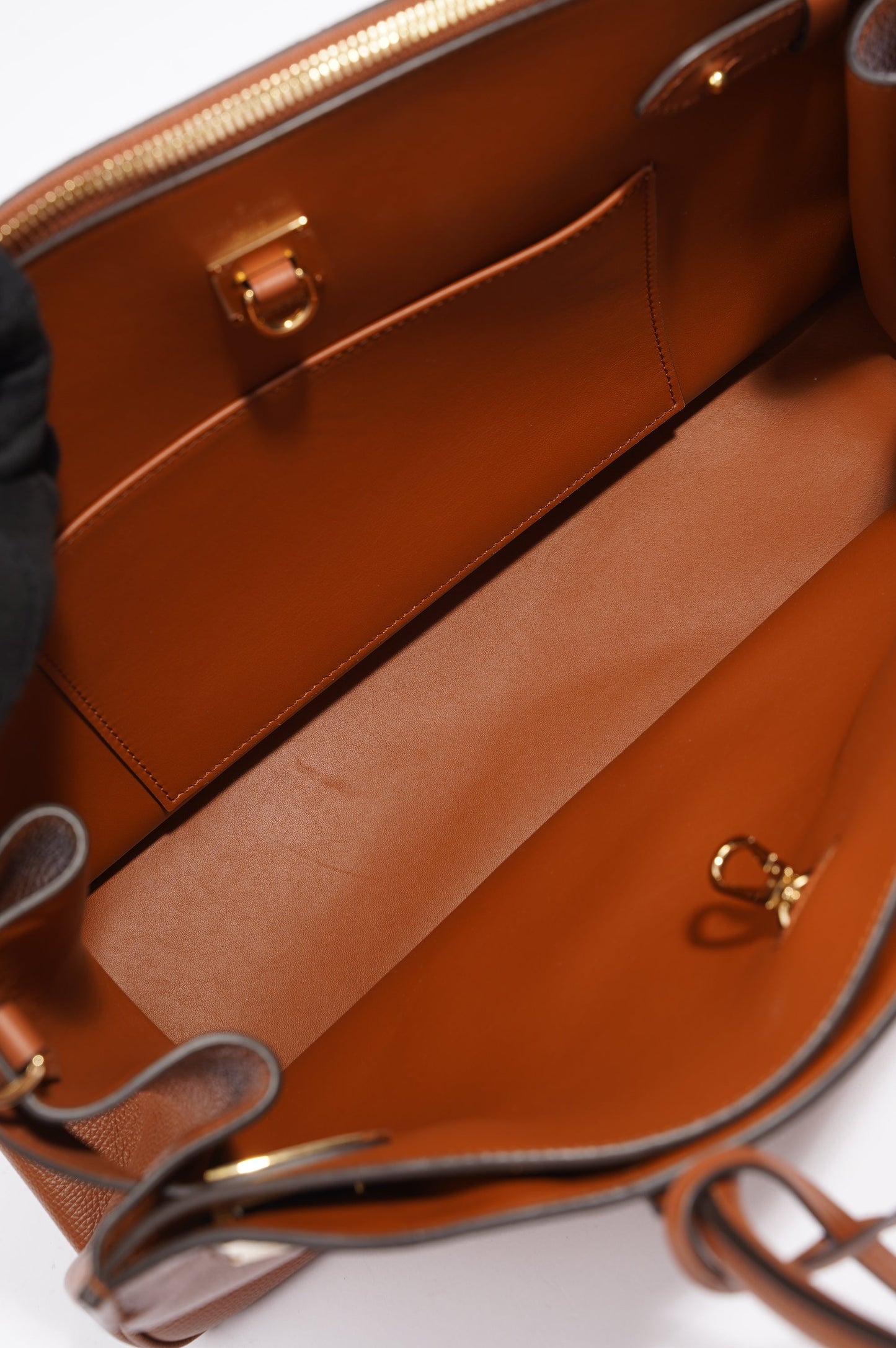 Louis Vuitton All Set Bag Brown Leather