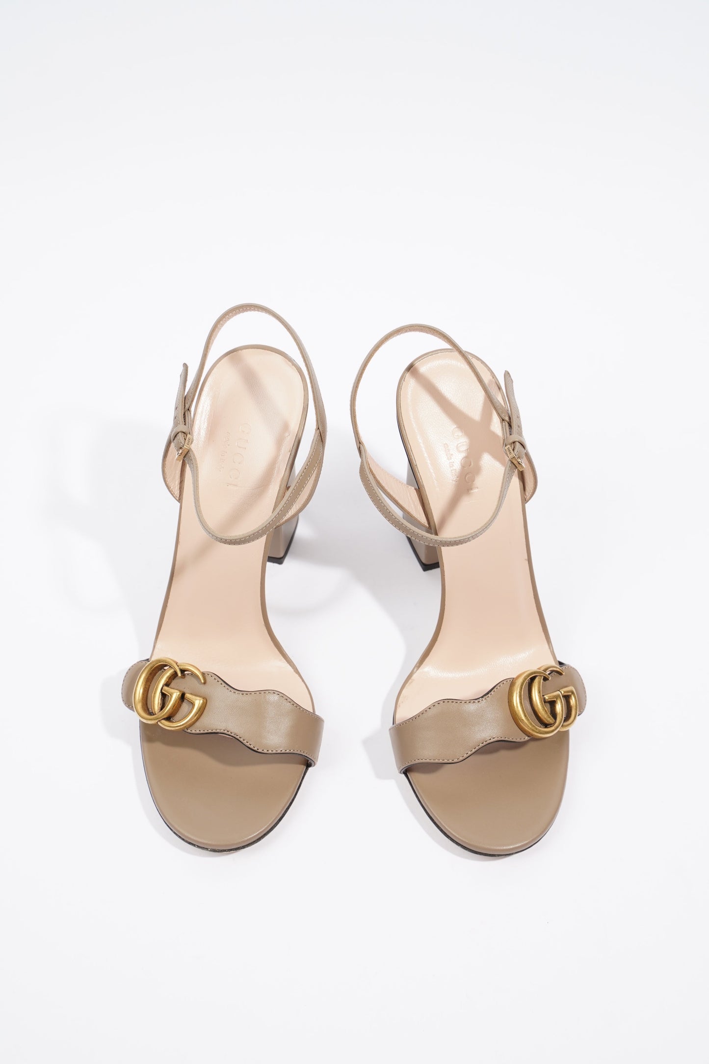Gucci Marmont Sandal Taupe EU 38 / UK 5