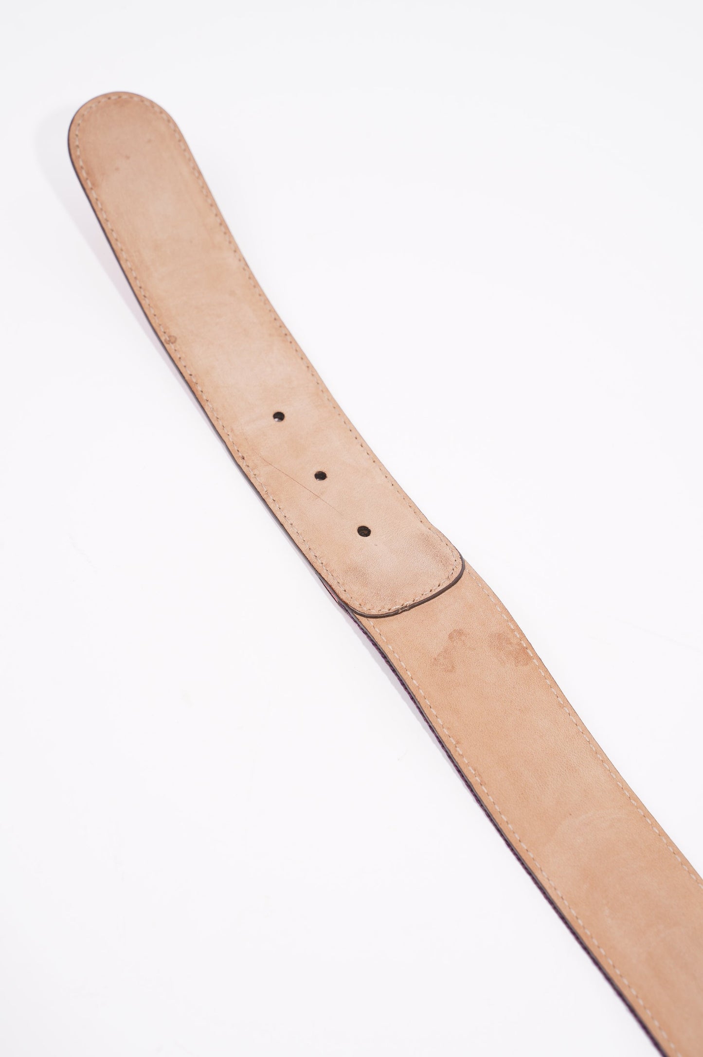 Gucci Womens Interlocking Belt Pink / Red / Purple 95cm - 38"