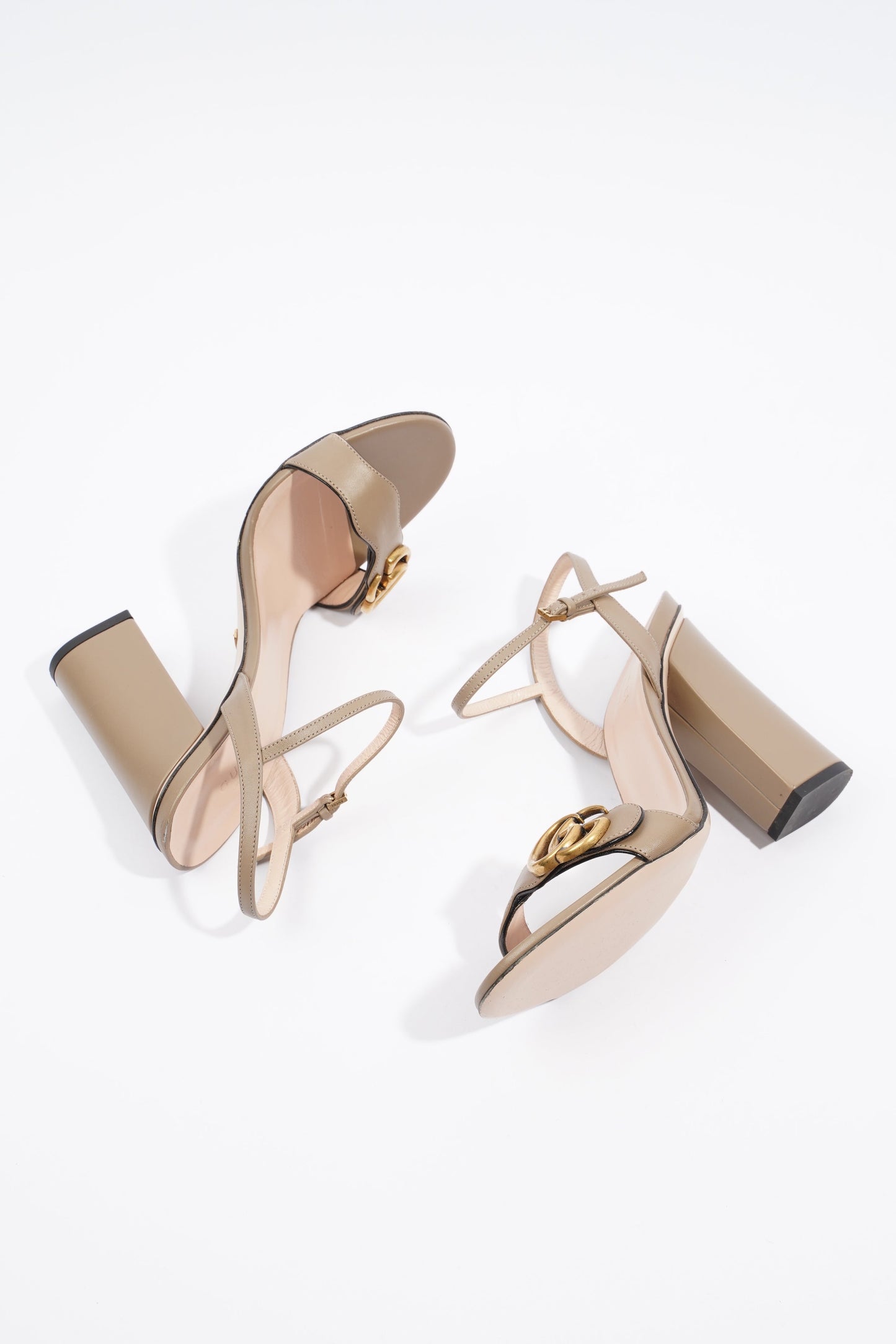 Gucci Marmont Sandal Taupe EU 38 / UK 5