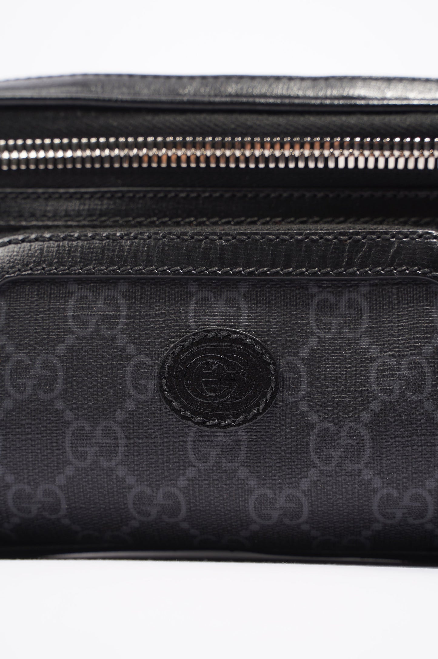 Gucci Belt Bag With Interlocking G Black / Supreme Canvas