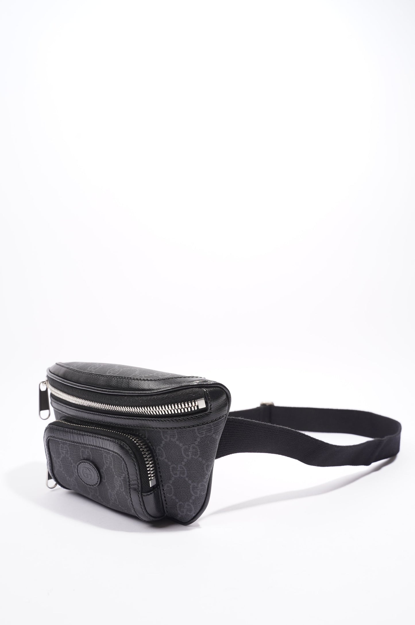 Gucci Belt Bag With Interlocking G Black / Supreme Canvas