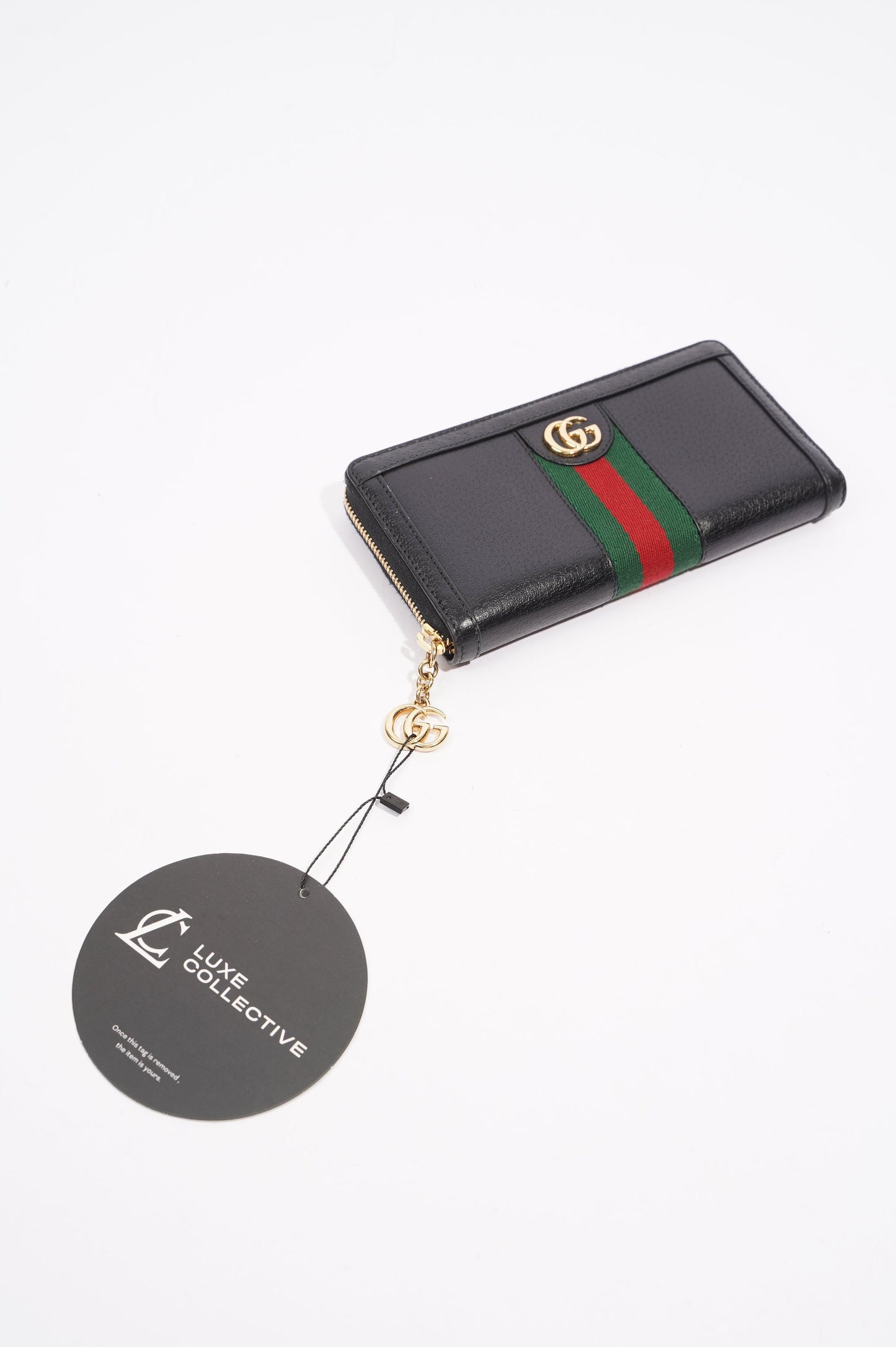 Gucci Womens Ophidia Wallet Black