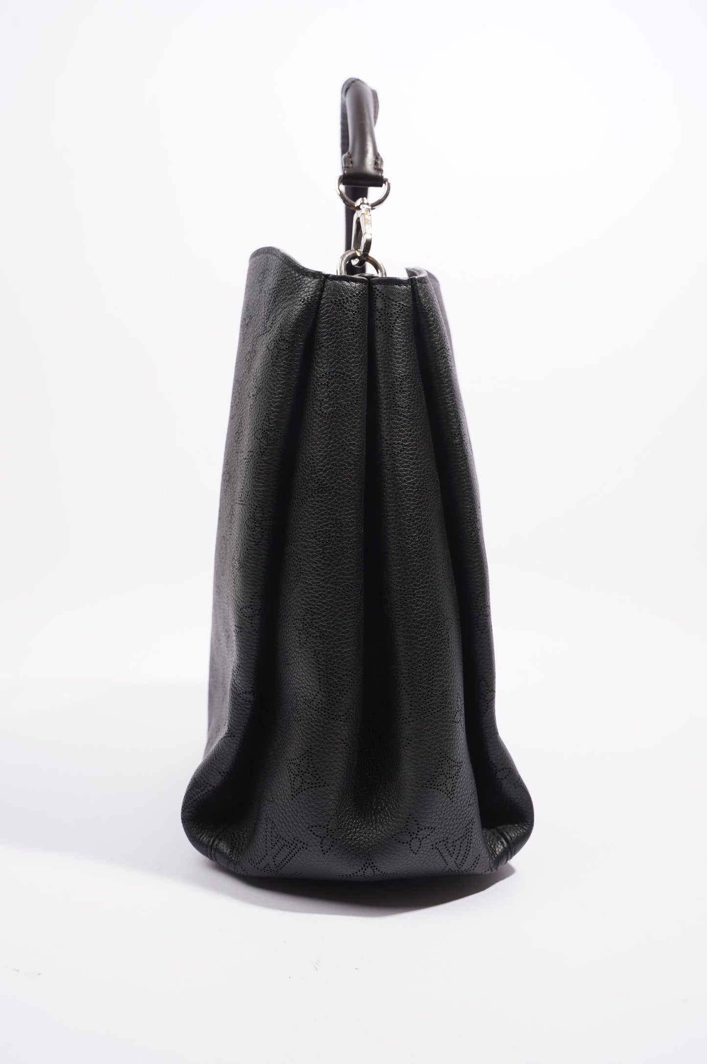 Louis Vuitton Babylone Bag Black Mahina Monogram Leather PM