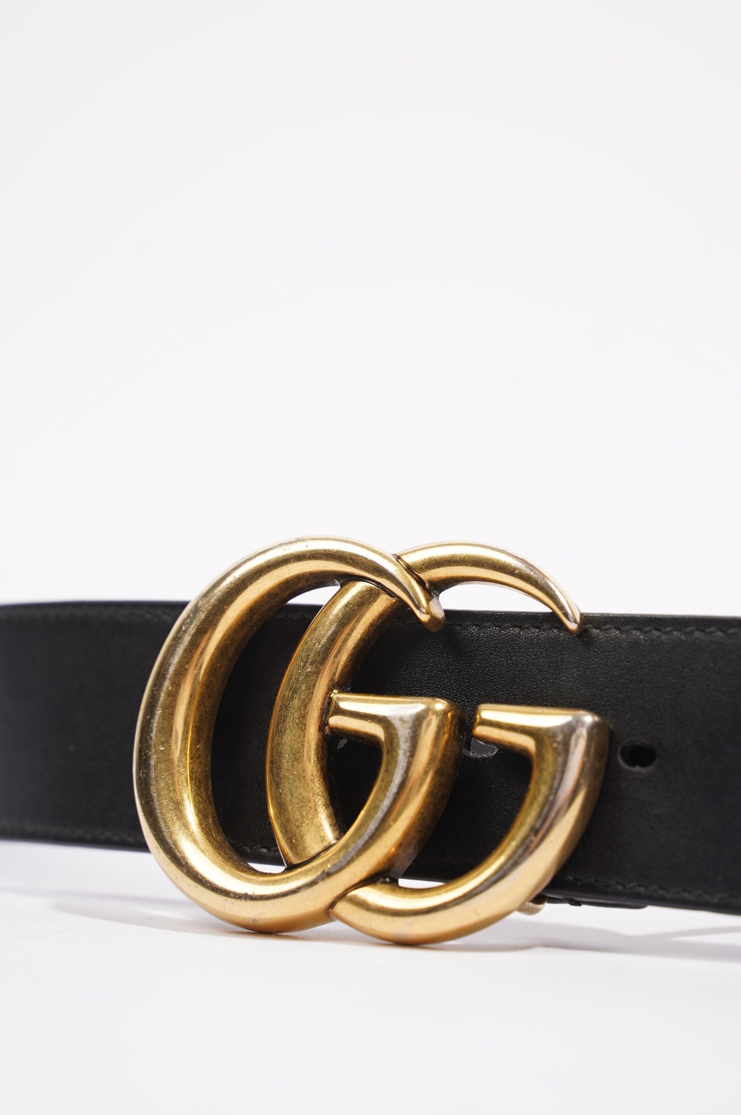 Gucci Womens Marmont Belt Black 90 - 36