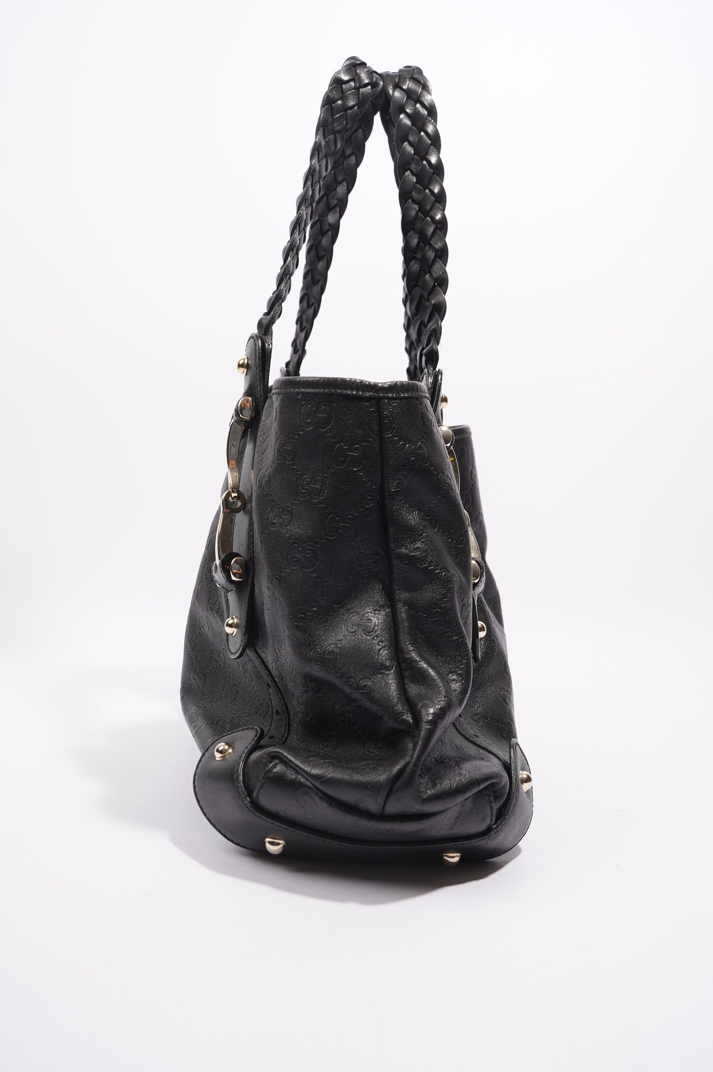 Gucci Womens Pelham Bag Black Leather