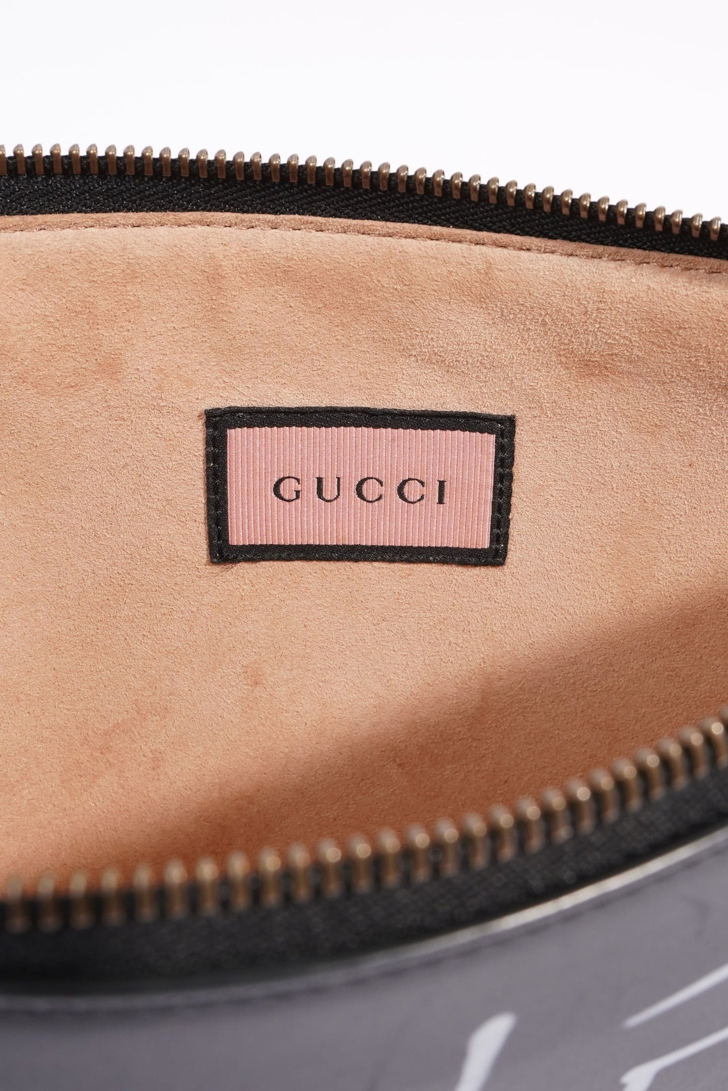 Gucci Gucci is Life Clutch Black Leather