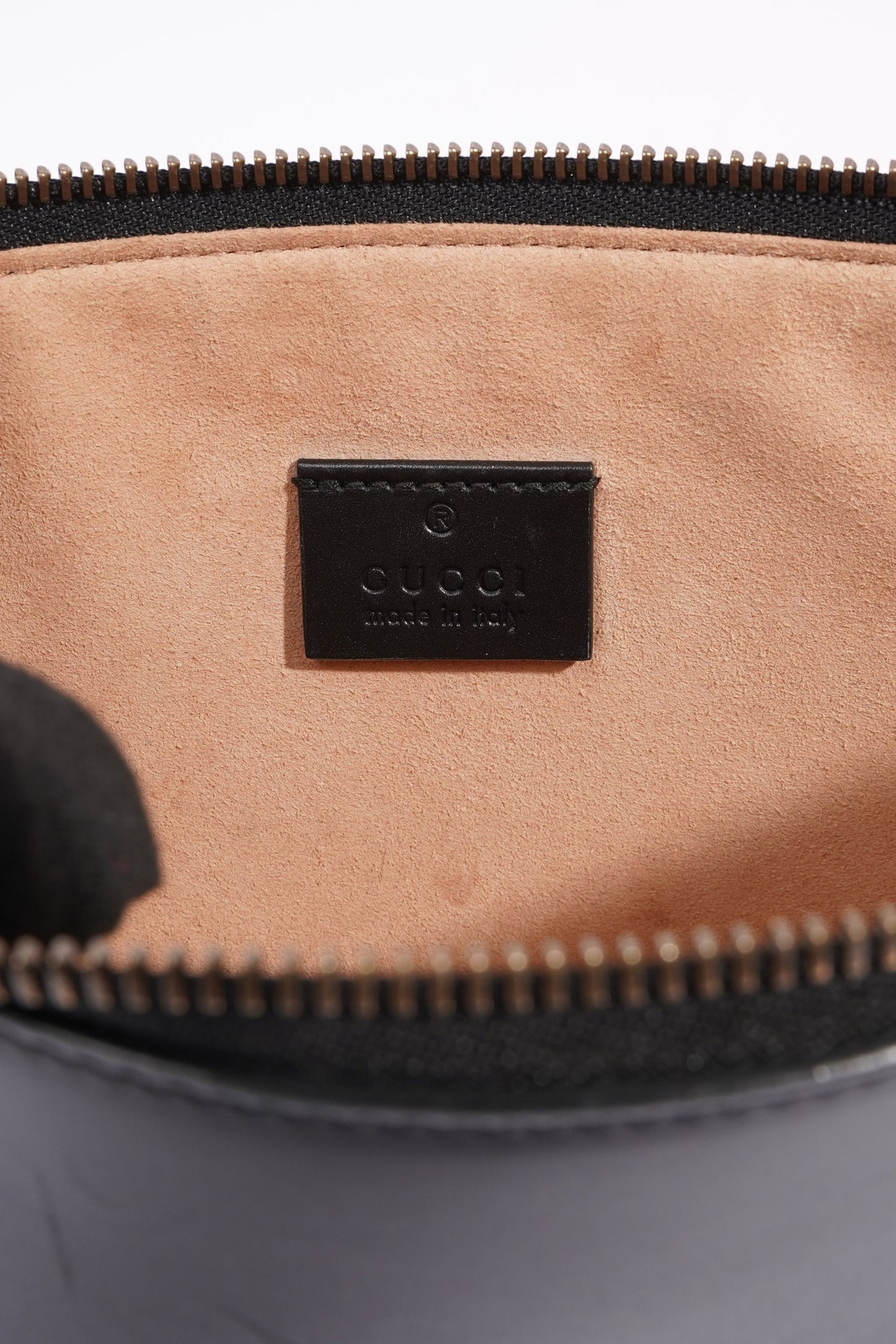 Gucci Gucci is Life Clutch Black Leather