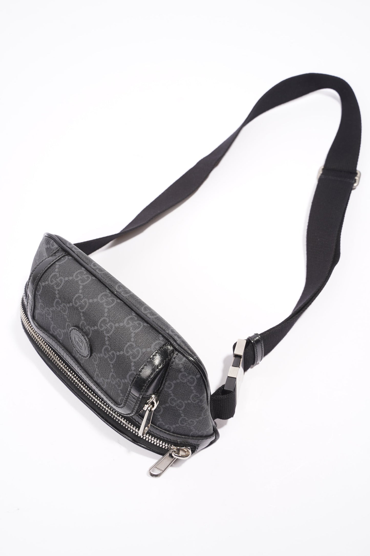 Gucci Belt Bag With Interlocking G Black / Supreme Canvas