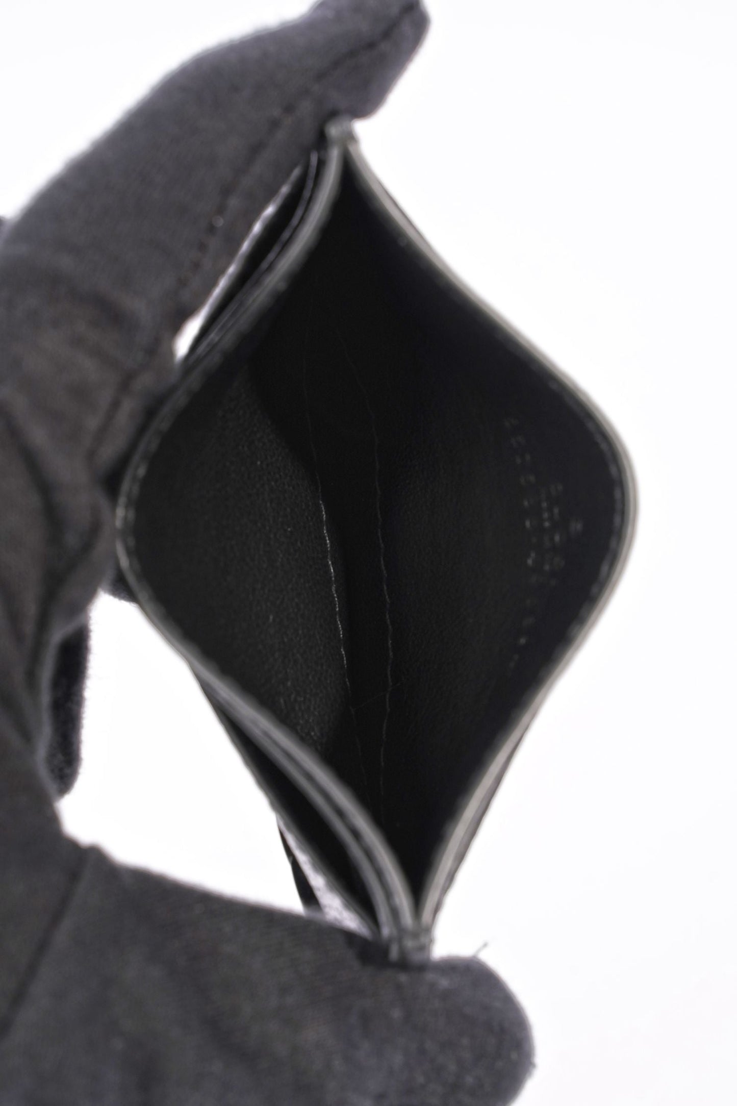 Gucci Mens Marmont Card Case Black Leather