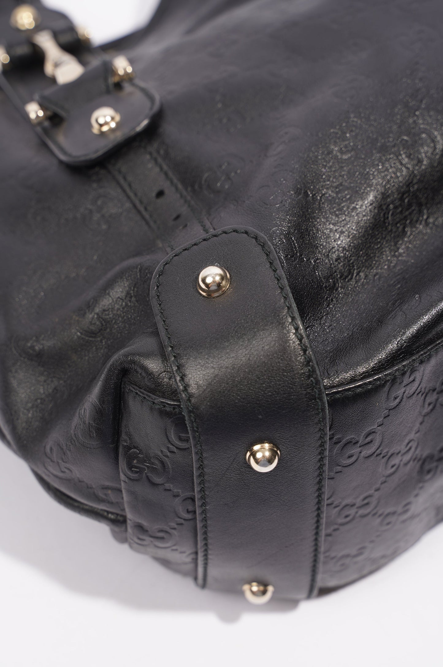 Gucci Womens Pelham Bag Black Leather