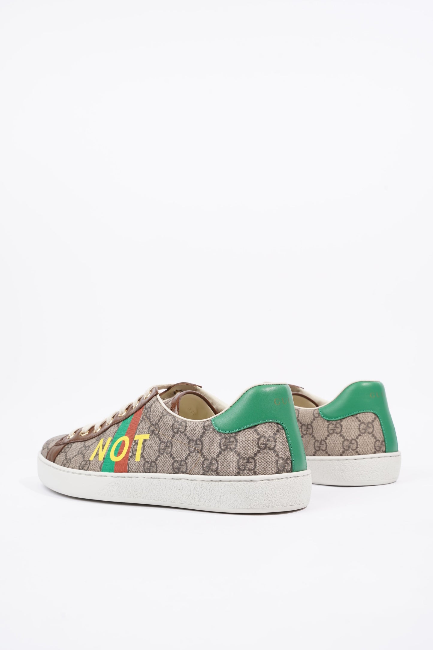 Gucci Mens Ace Not Fake Print Supreme / Red / Green EU 46 / UK 12