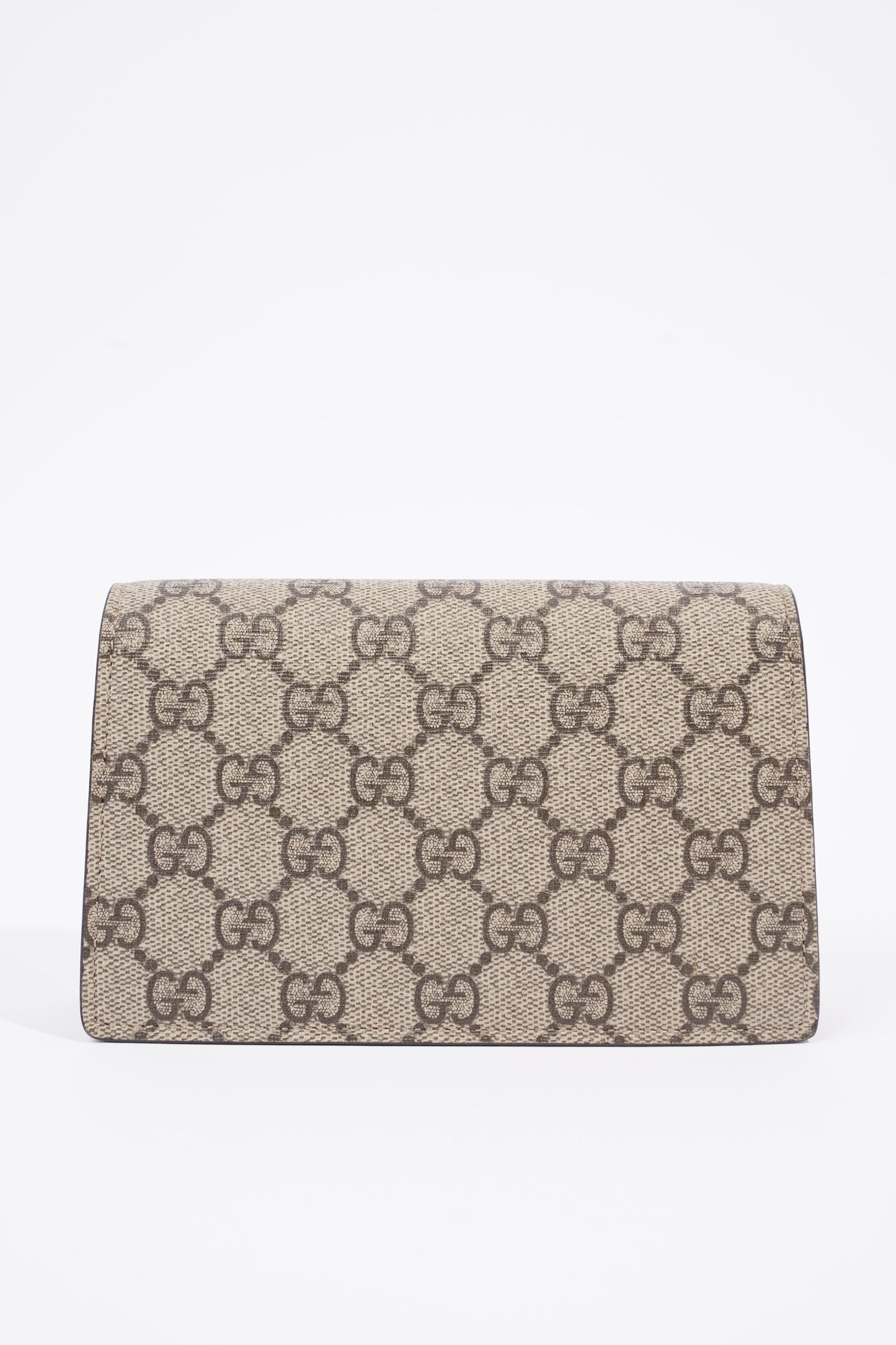 Gucci Womens Dionysus Bag Monogram Canvas Super Mini