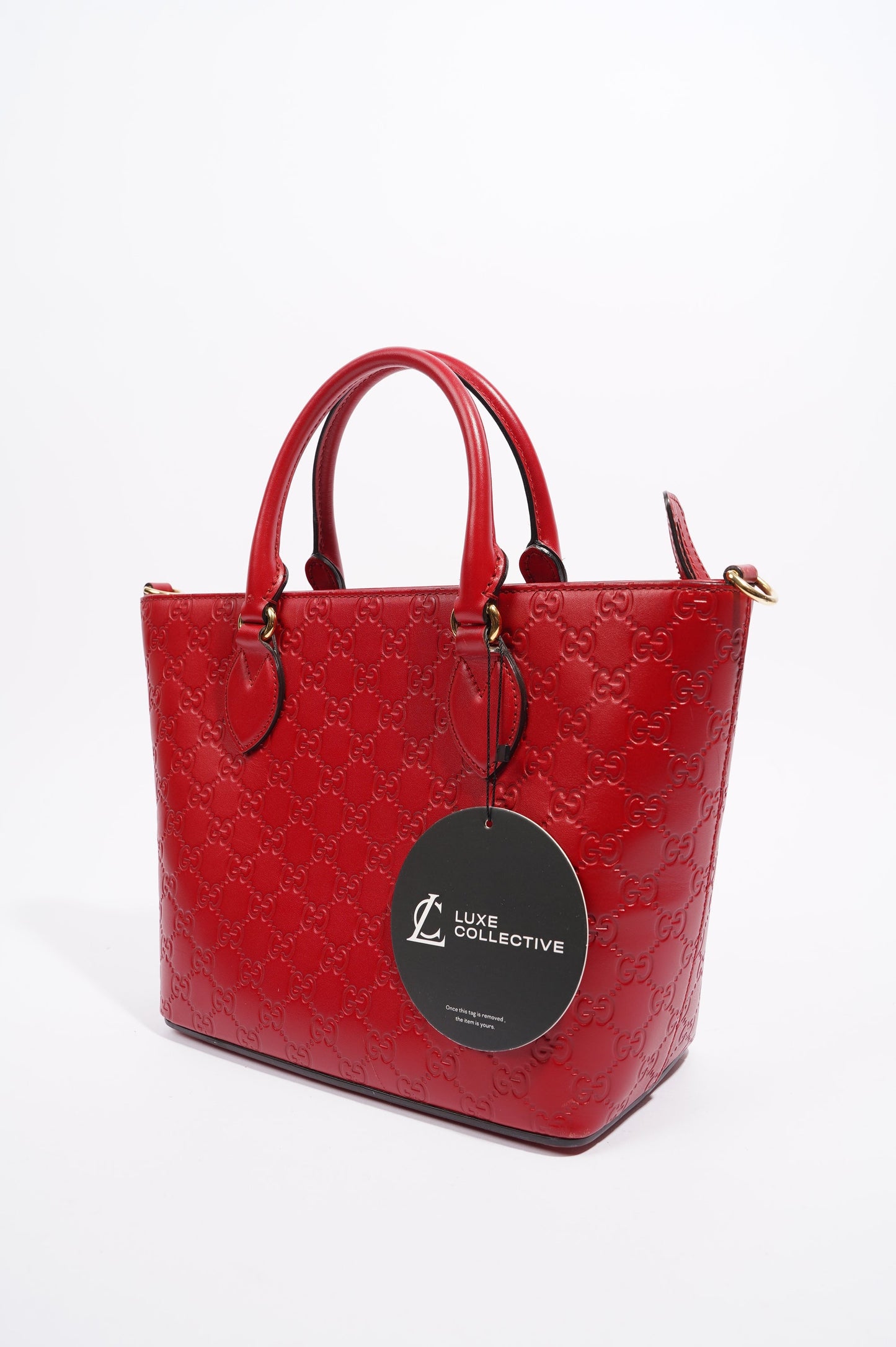 Gucci Womens Shima Two Way Red