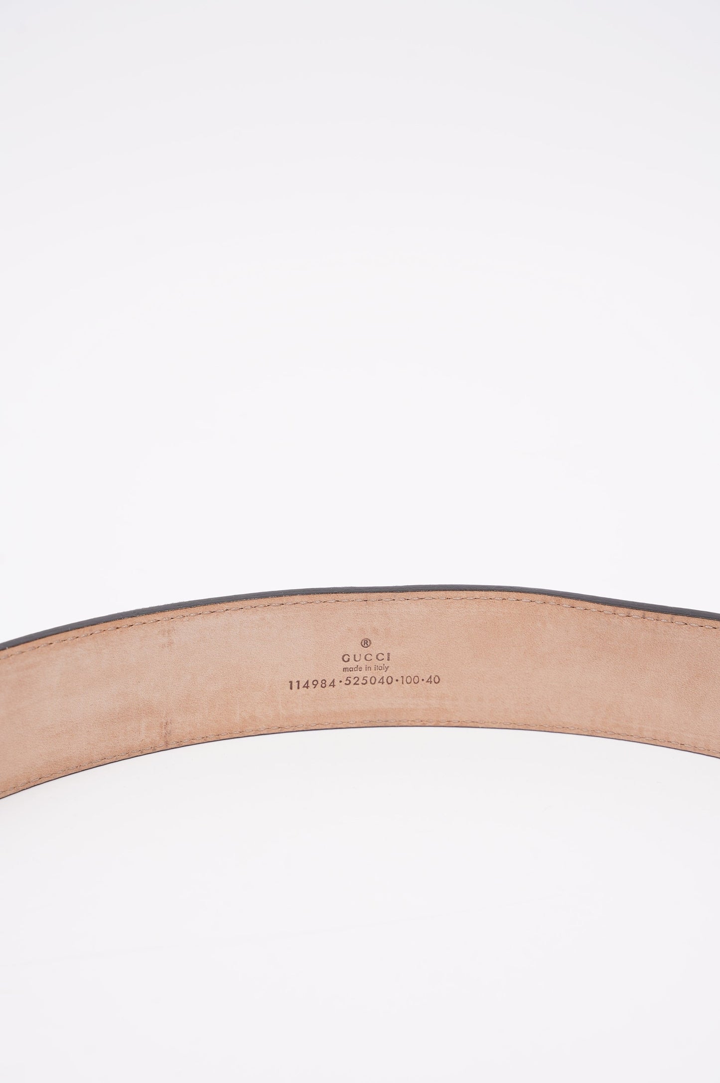 Gucci Mens Interlocking Belt Green / Red 100cm - 40"