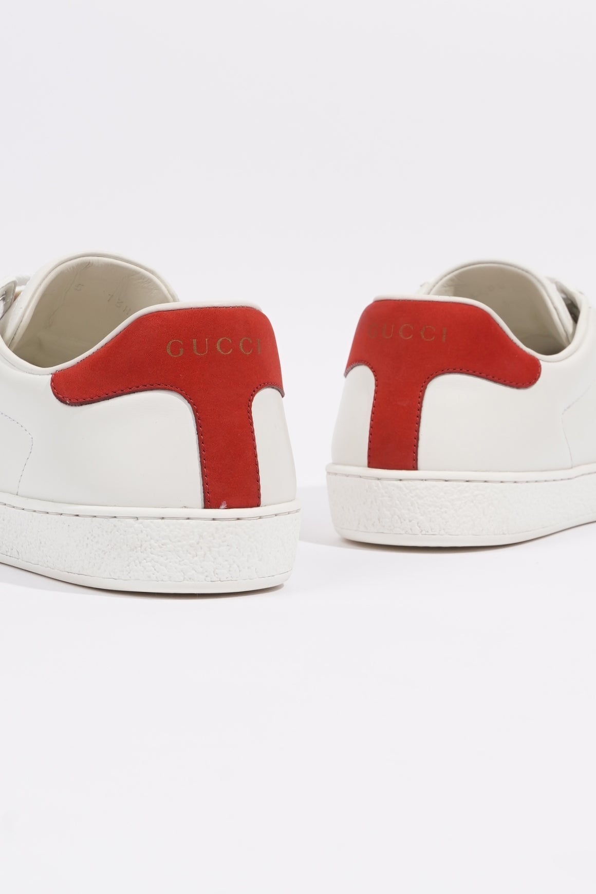 Gucci Mens Ace Elastic Web White / Green / Red EU 39 / UK 5
