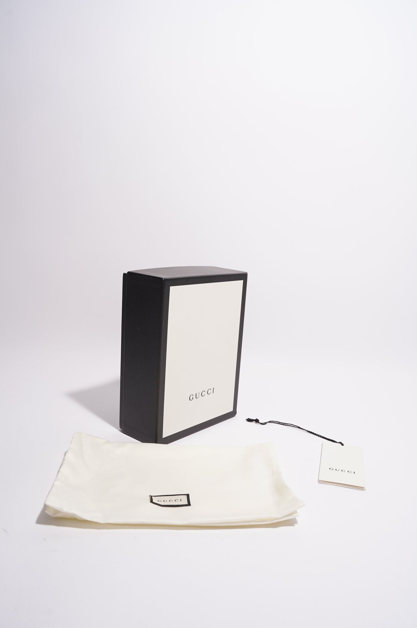 Gucci Womens Sylvie Black / Green / Red Super Mini