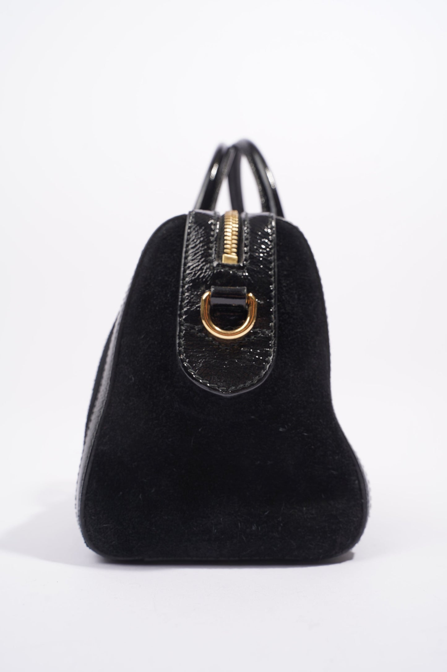 Gucci Womens Ophidia Boston Bag Black / Green / Red