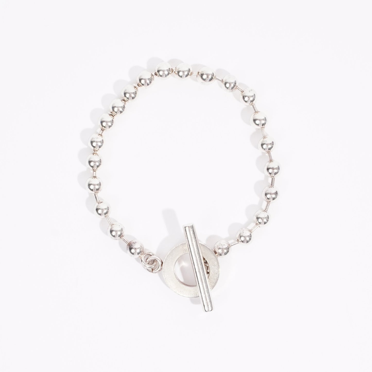 Gucci Boule Chain Bracelet Sterling Silver