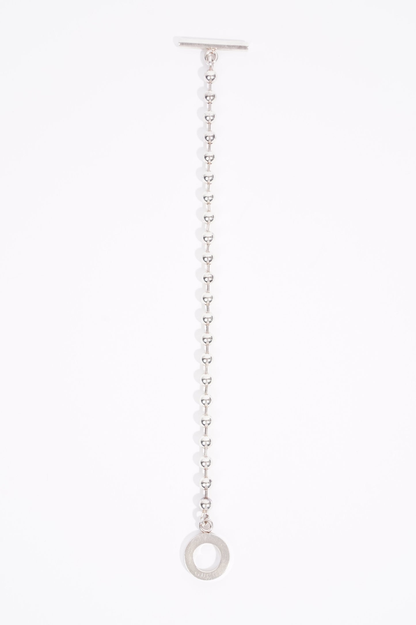 Gucci Boule Chain Bracelet Sterling Silver