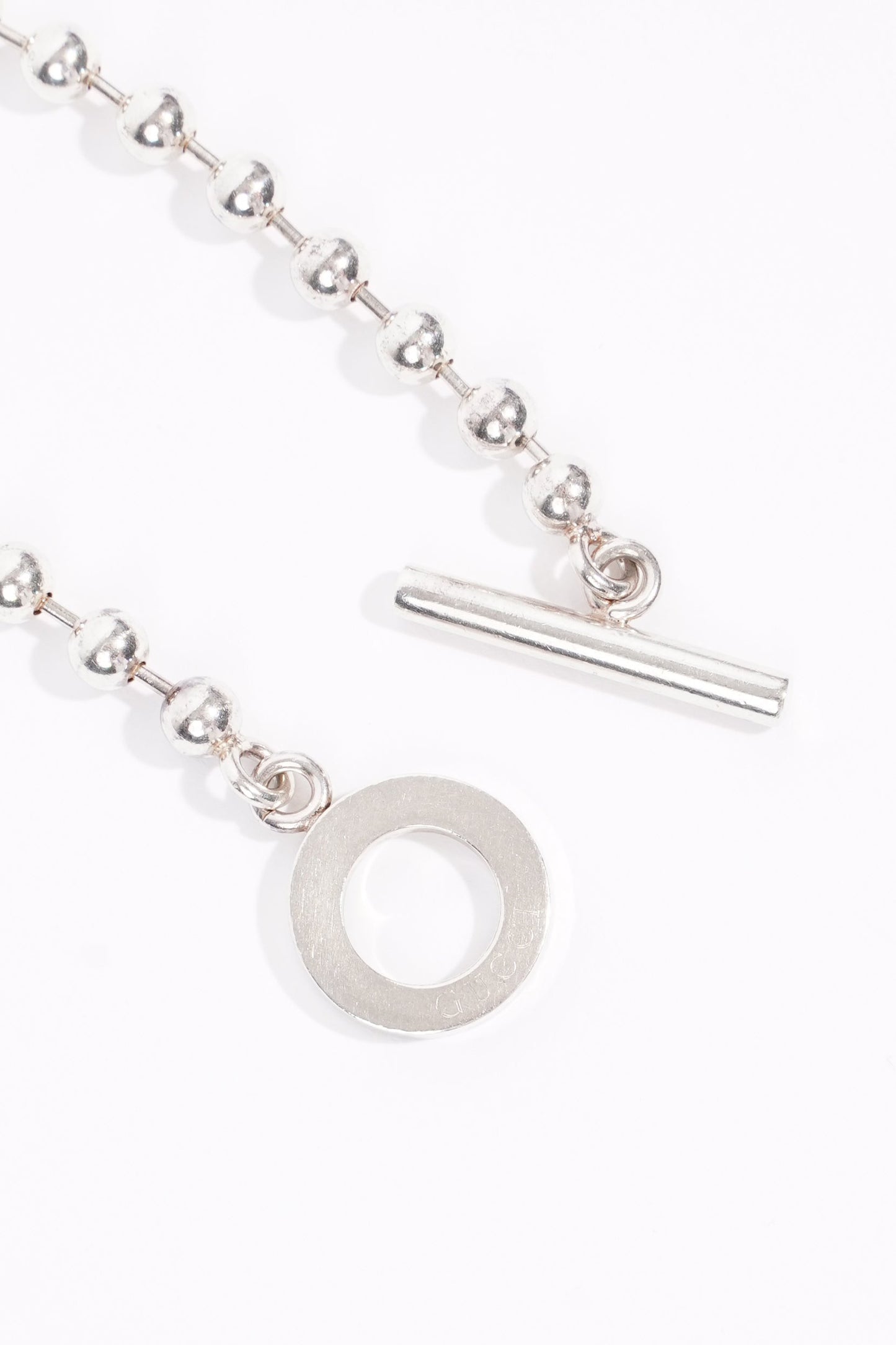 Gucci Boule Chain Bracelet Sterling Silver