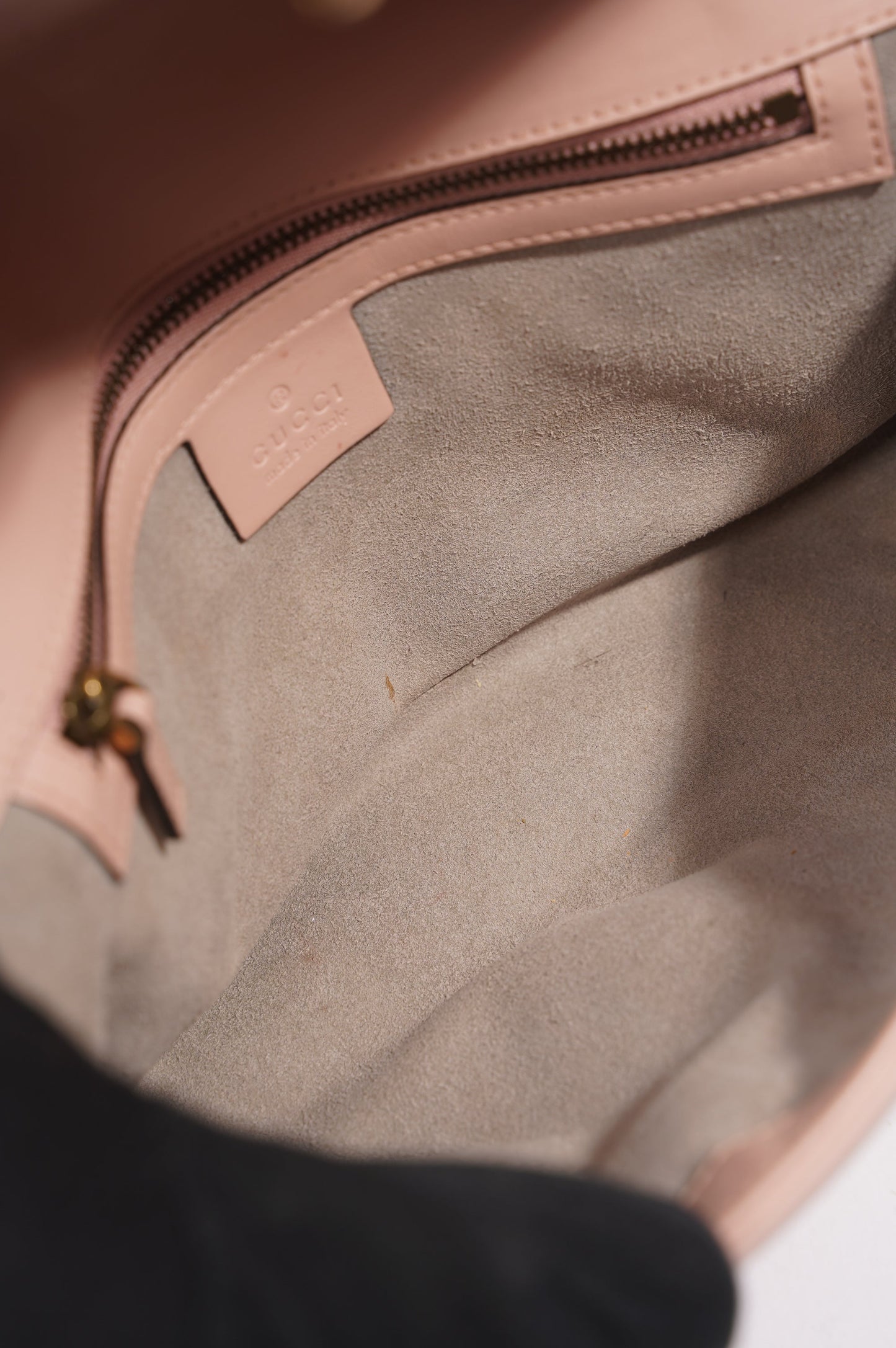 Gucci Womens Marmont Flap Dusty Pink Small