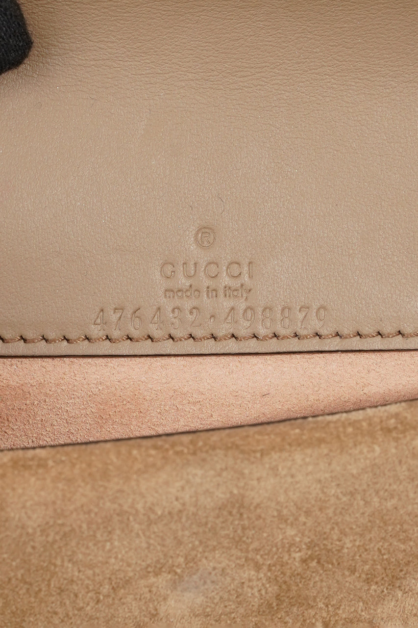 Gucci Womens Dionysus Bag Monogram Canvas Super Mini