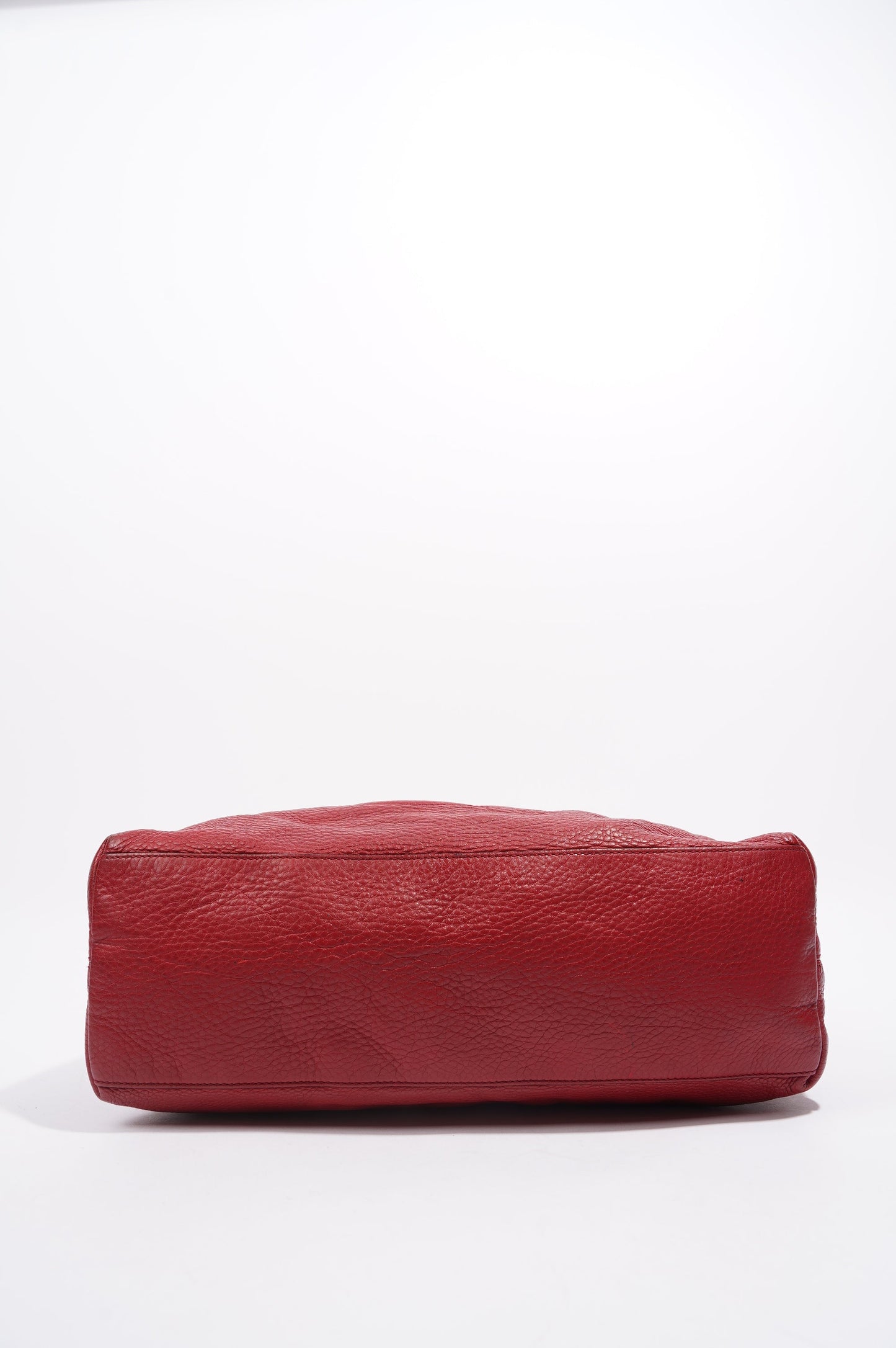 Gucci Womens Soho Tote Red Leather