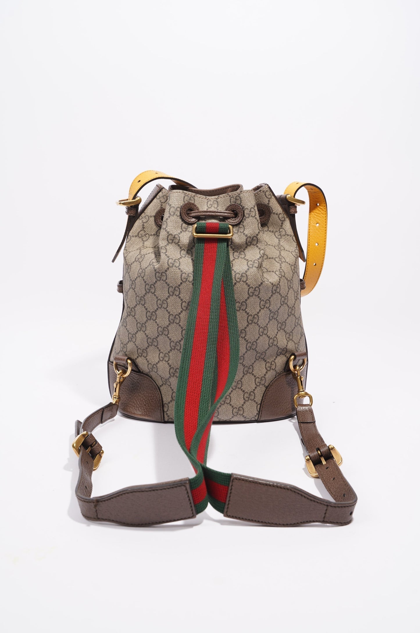 Gucci Neo Vintage Bucket Brown Canvas / Leather